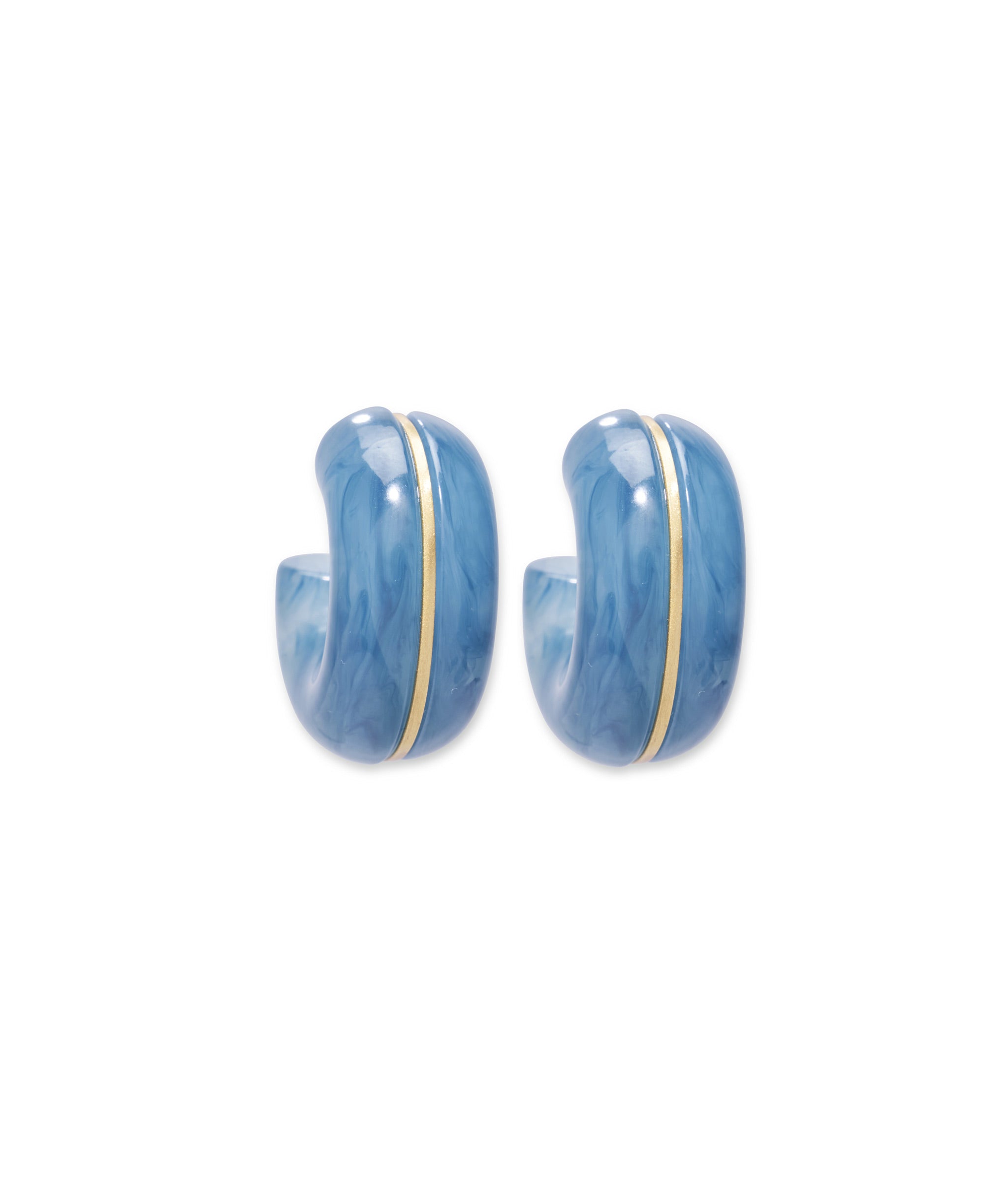Halo Hoops in Indigo