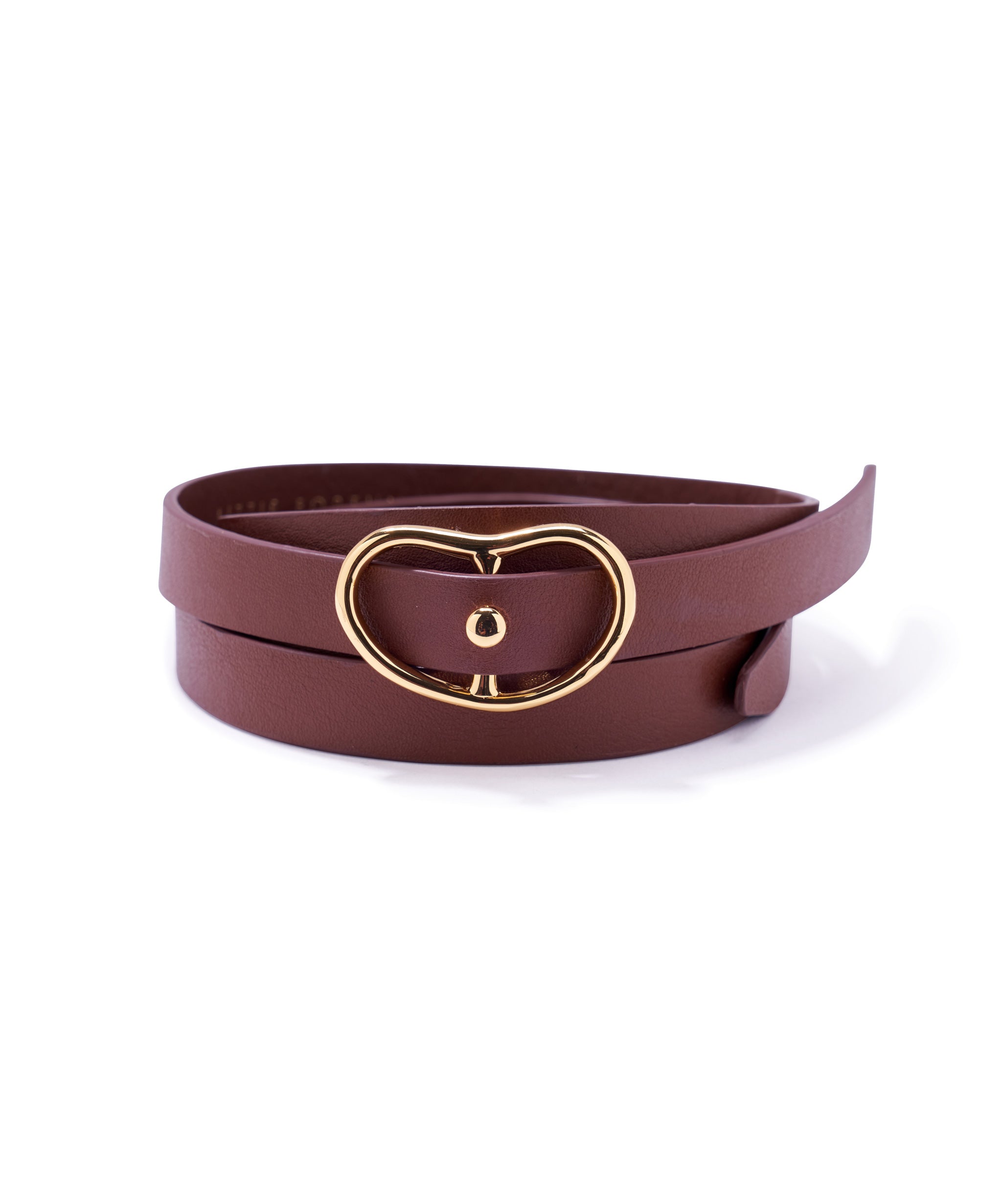 Double Wrap Georgia Belt in Tan (L)