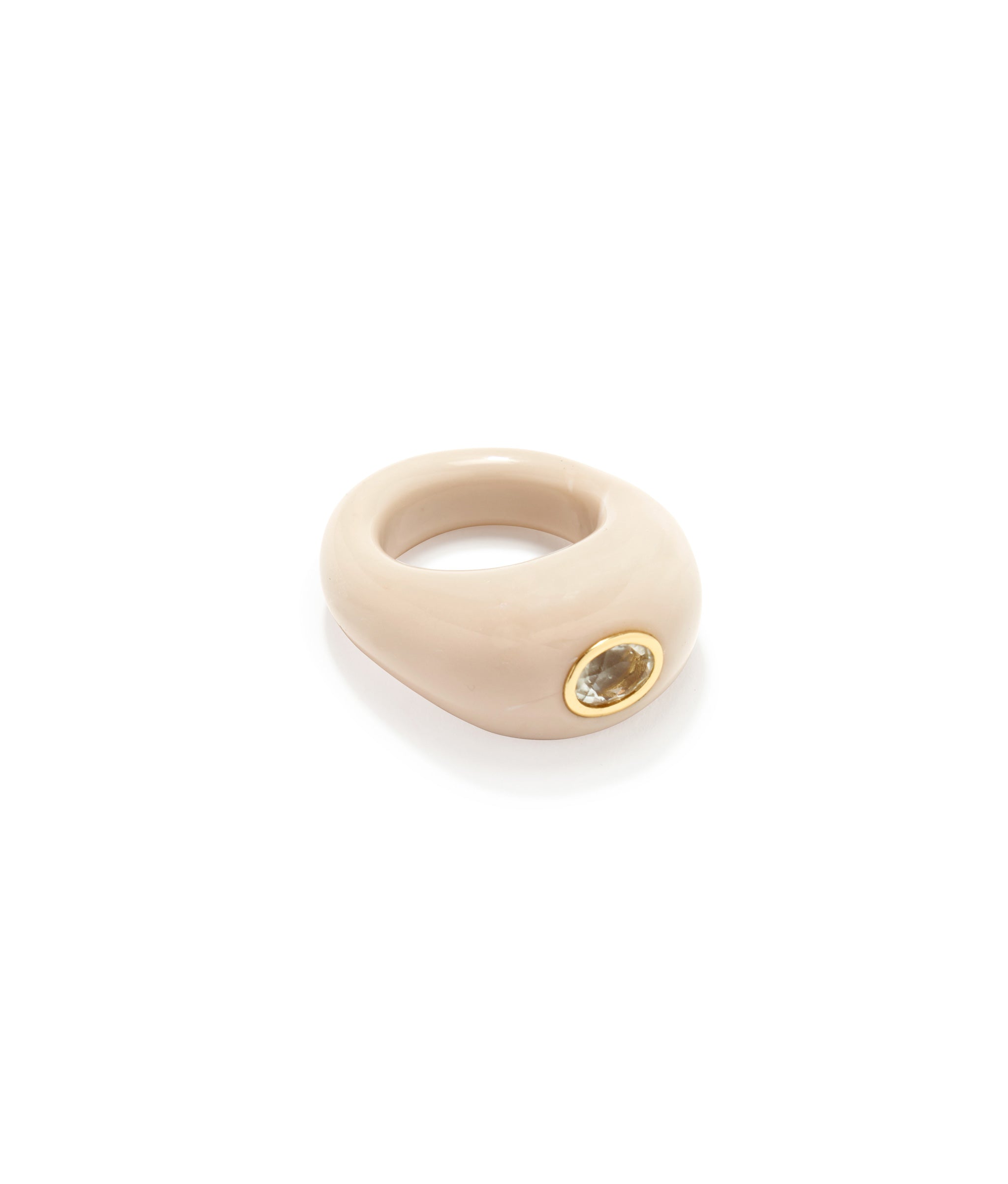 Monument Ring in Alabaster (Size 7)