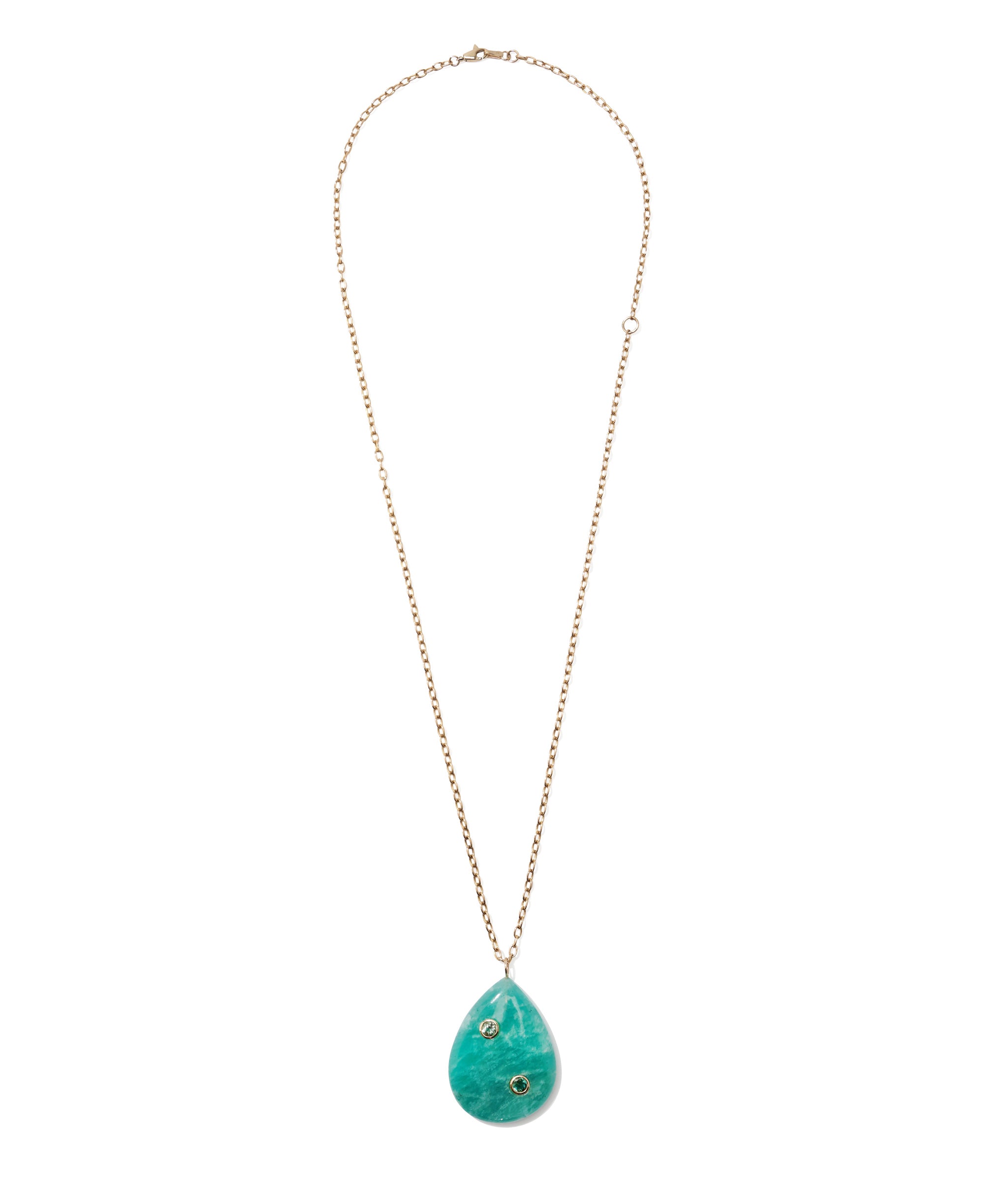 Amazonite fashion necklace pendant