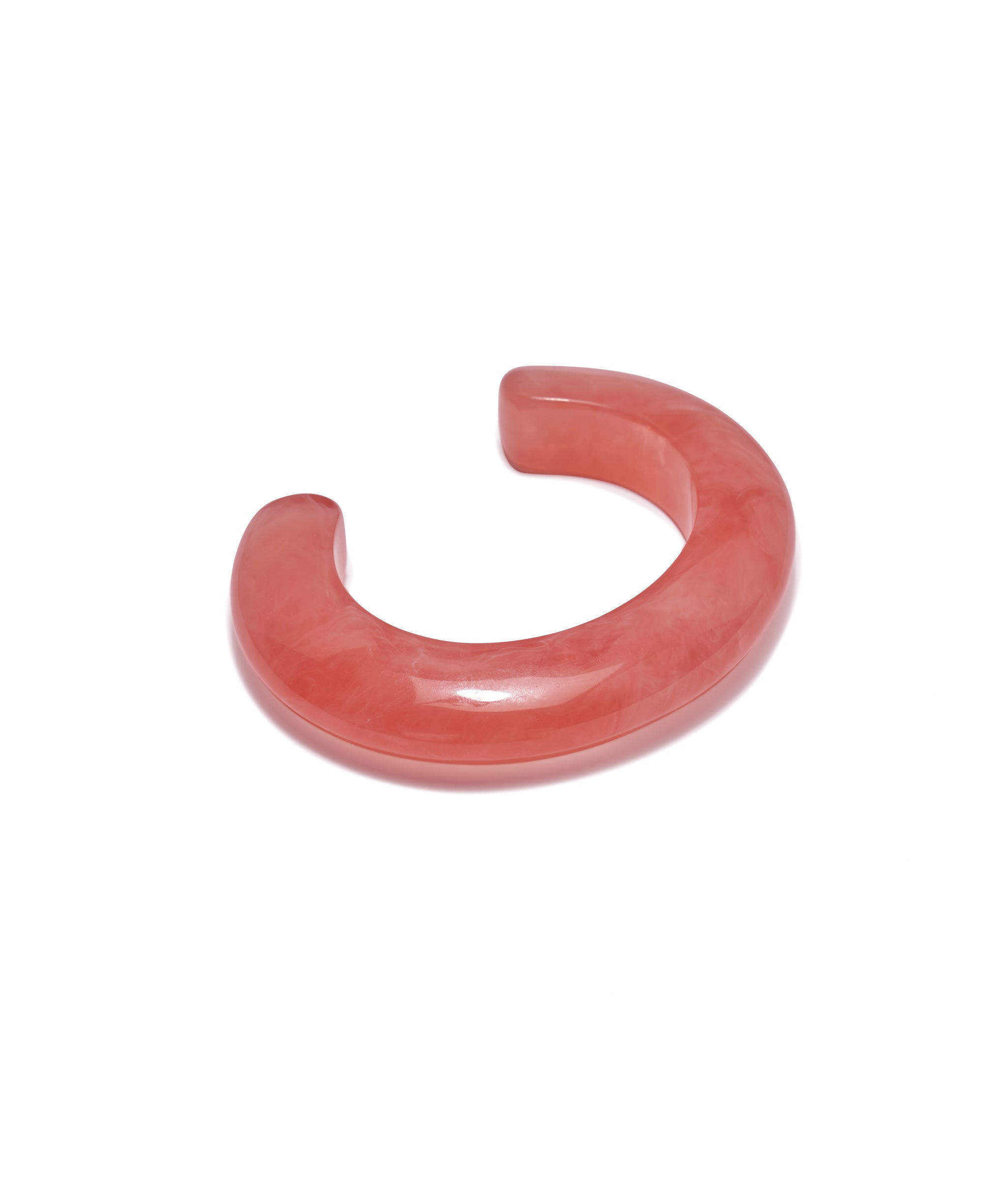 Ridge Cuff in Marbled Grapefruit