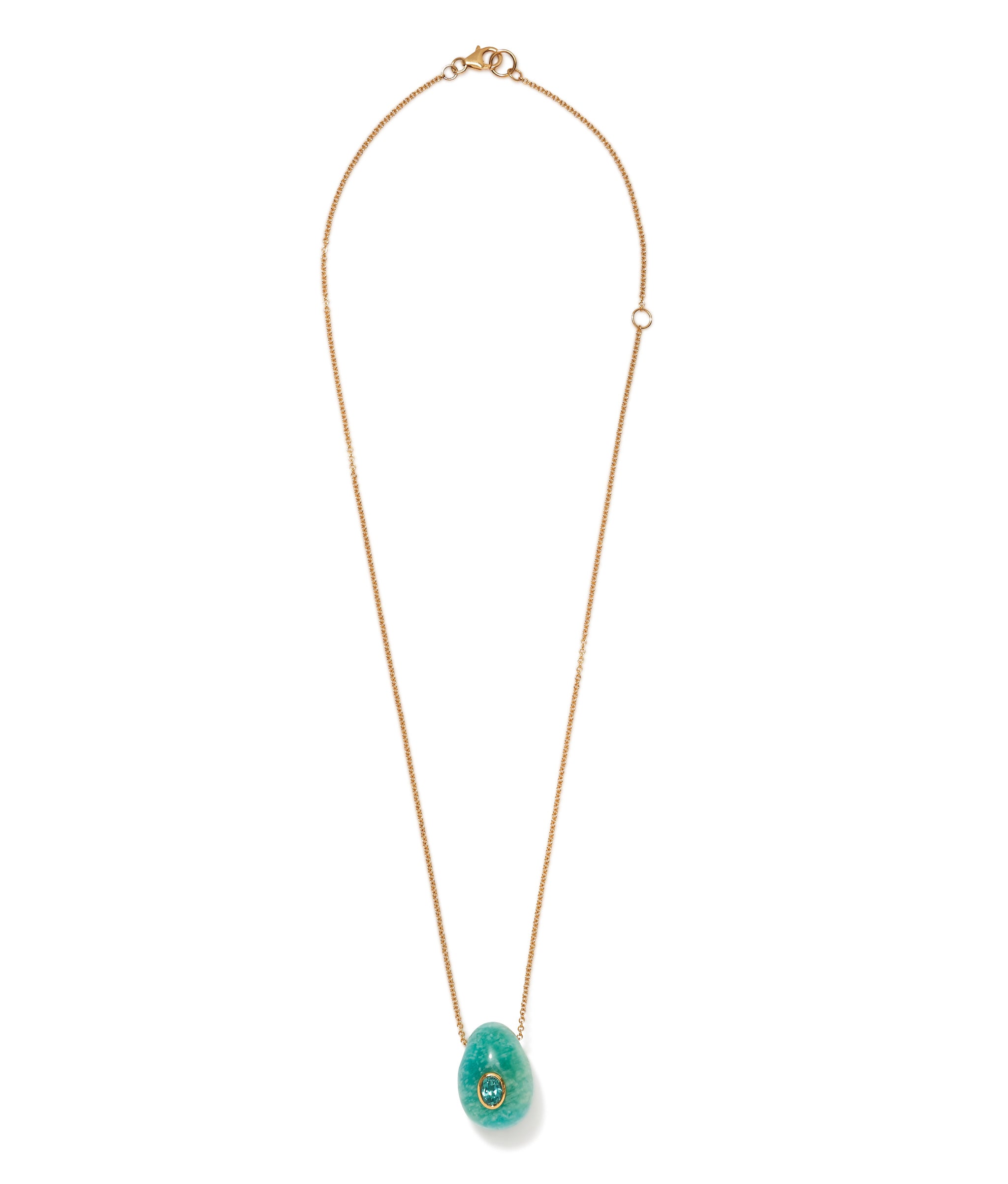 Constance Necklace in Brazilian Amazonite