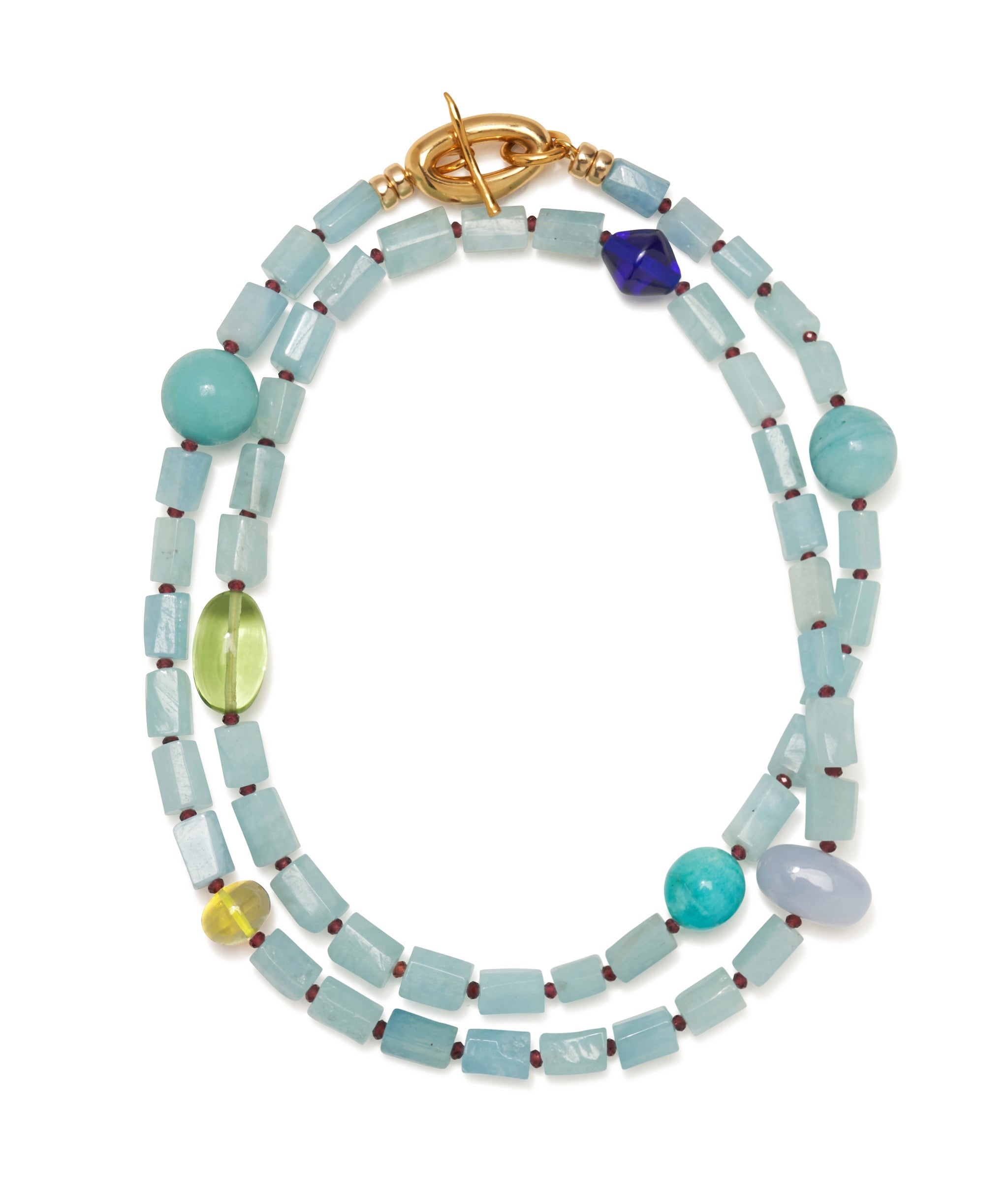 Circo Necklace in Blue Mist