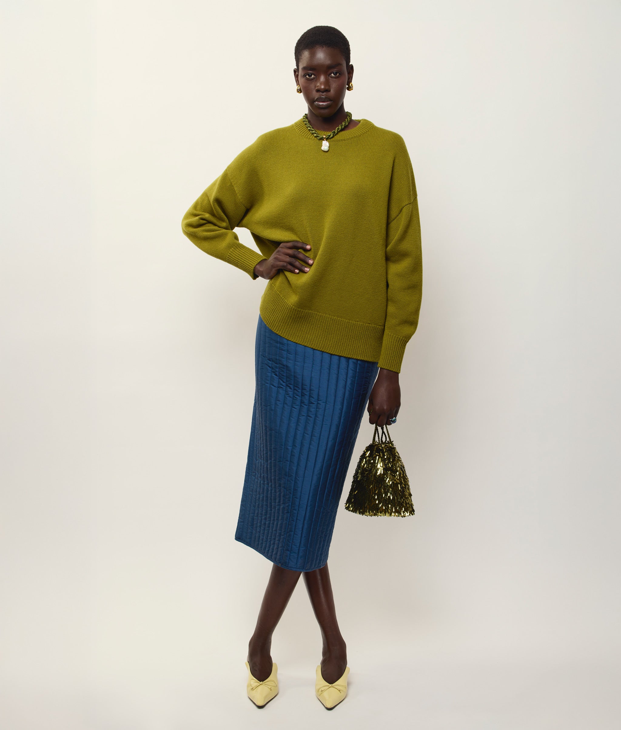Gala Bag in Electric Moss