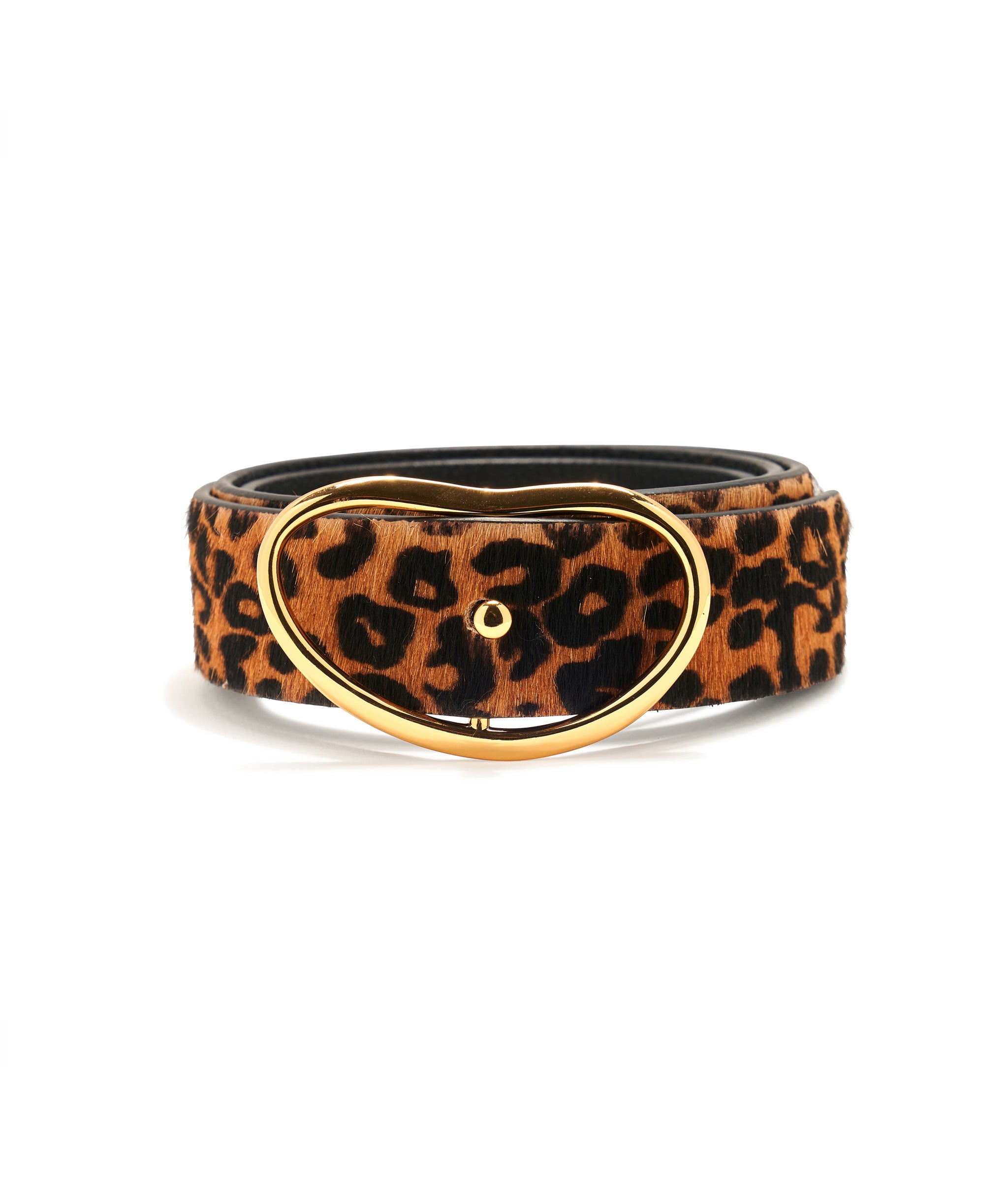 Wide Georgia Belt in Cheetah