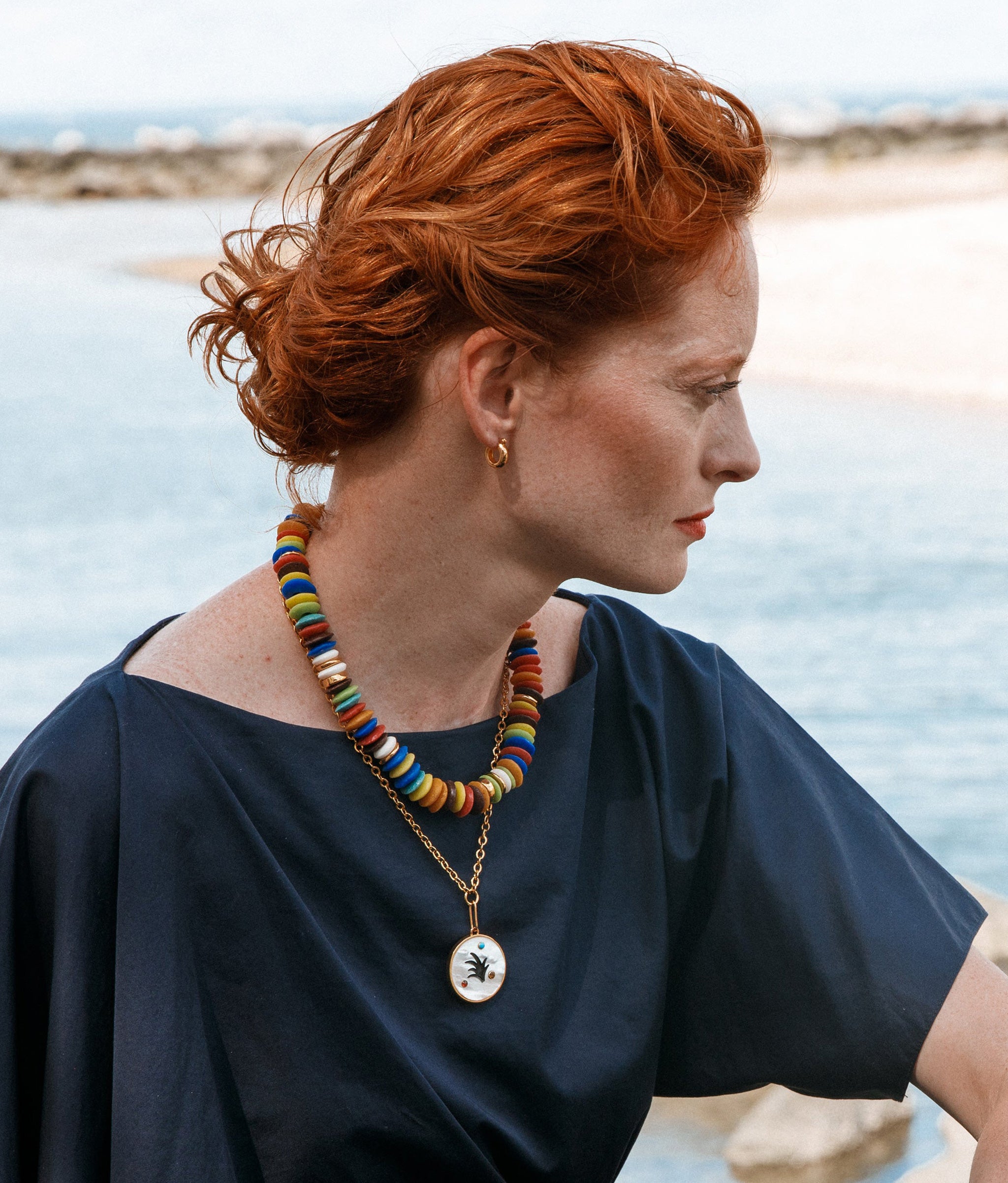 Laguna Necklace In Rainbow