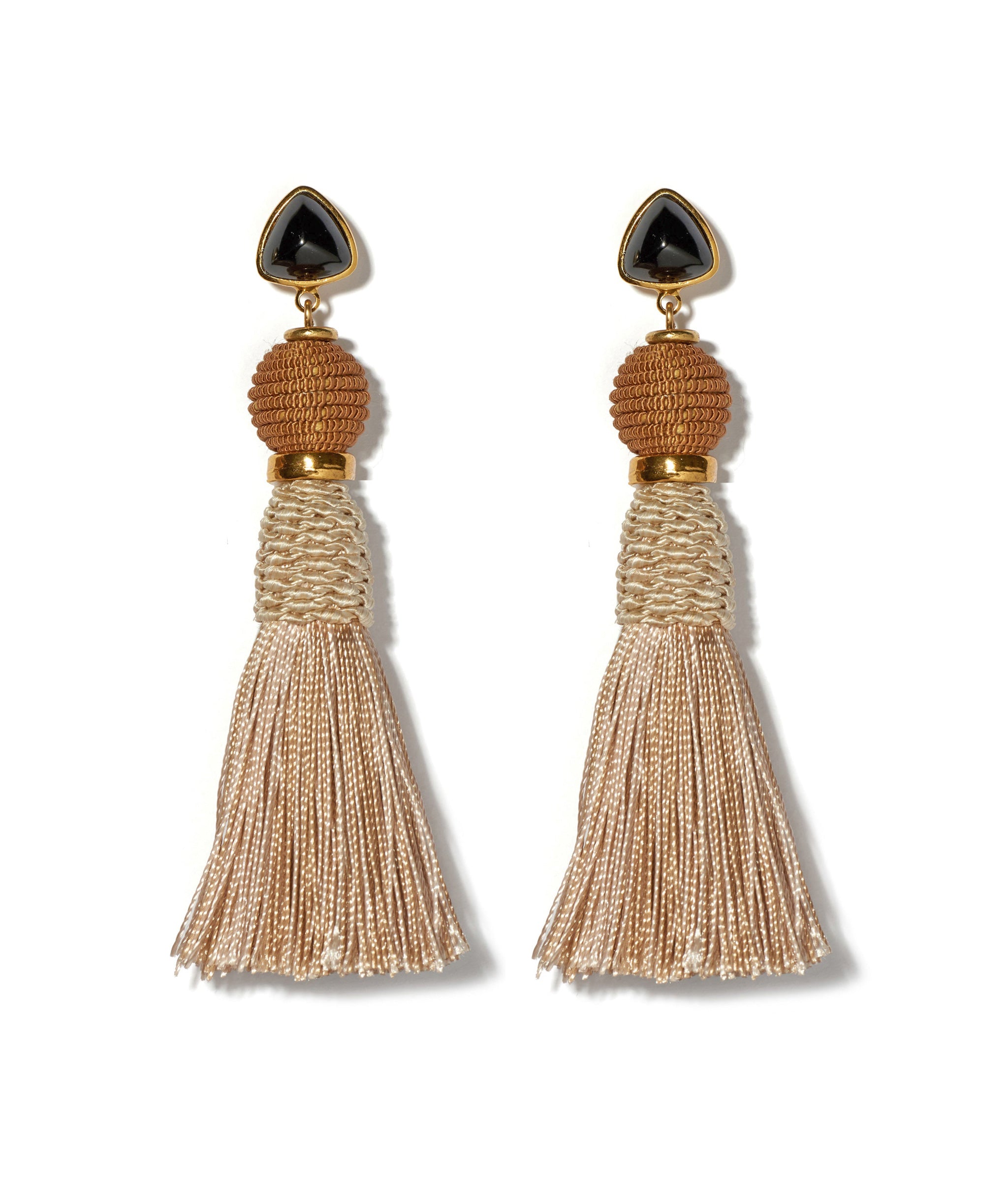 Modern Craft Earrings In Sand