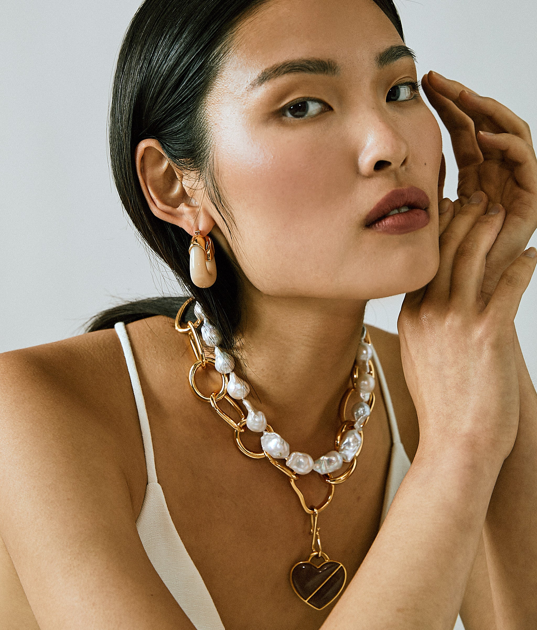 Heart Pendant in First Love