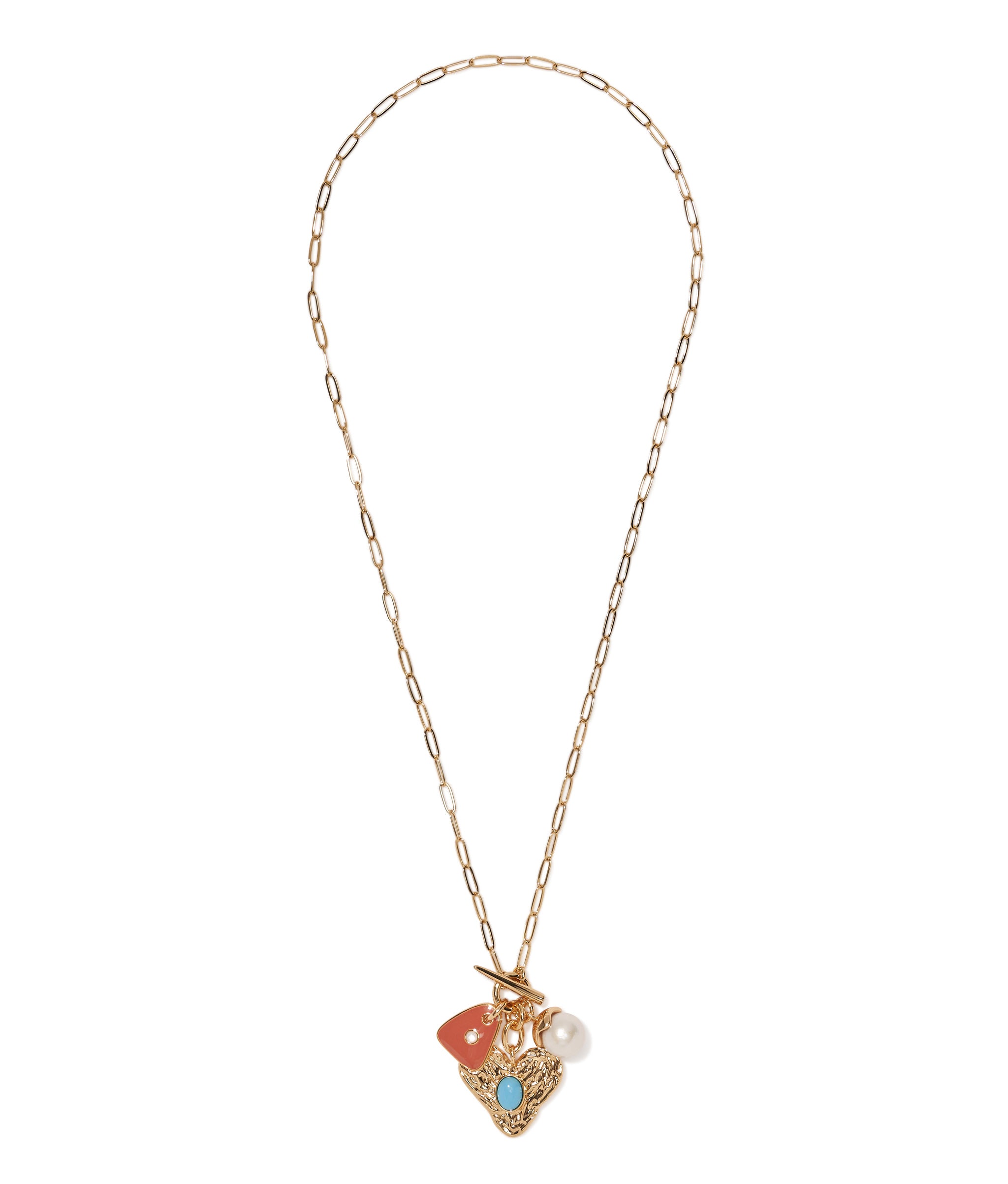 Treasure Heart Necklace in Tropic