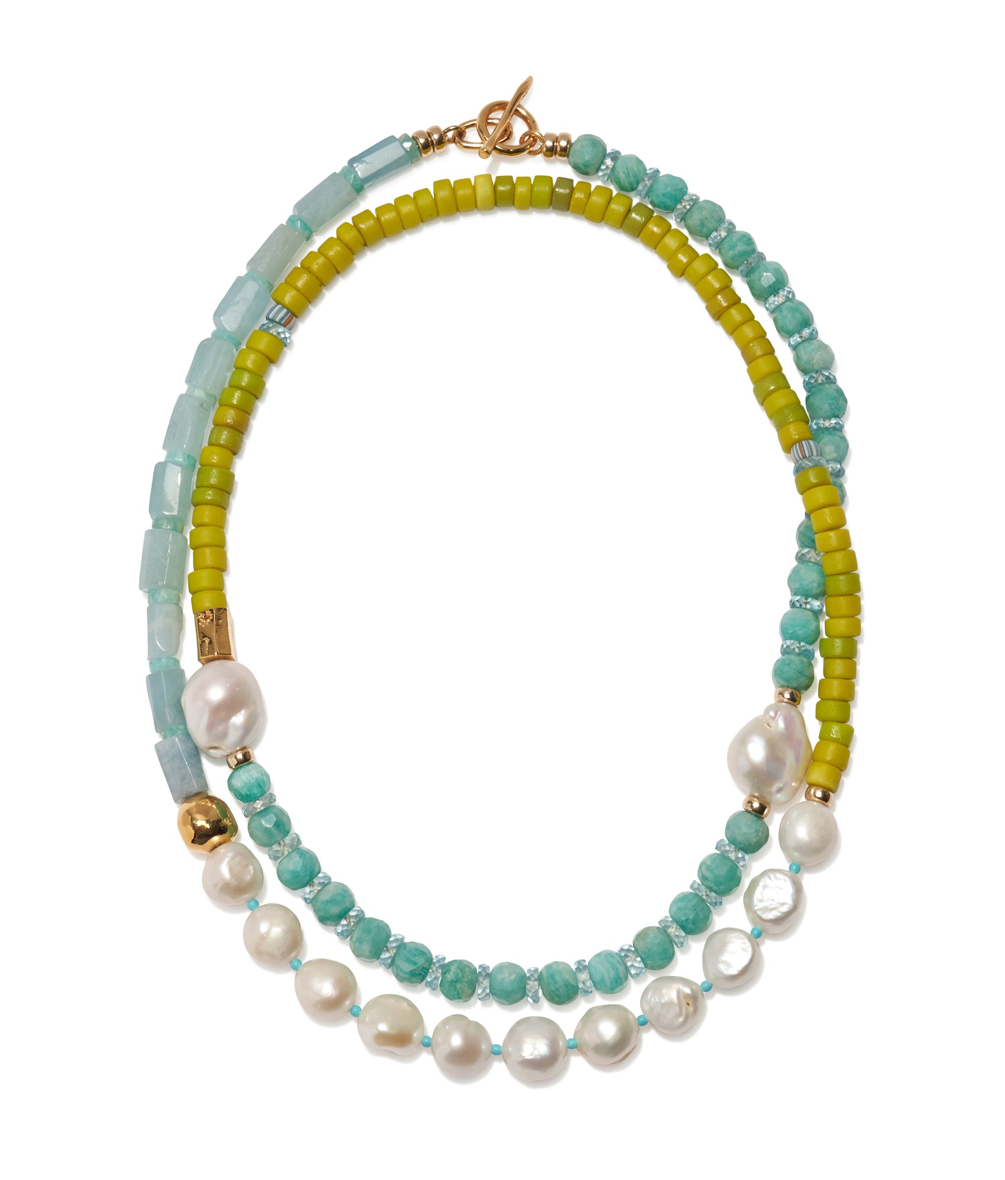 Cabana Necklace in Starfruit
