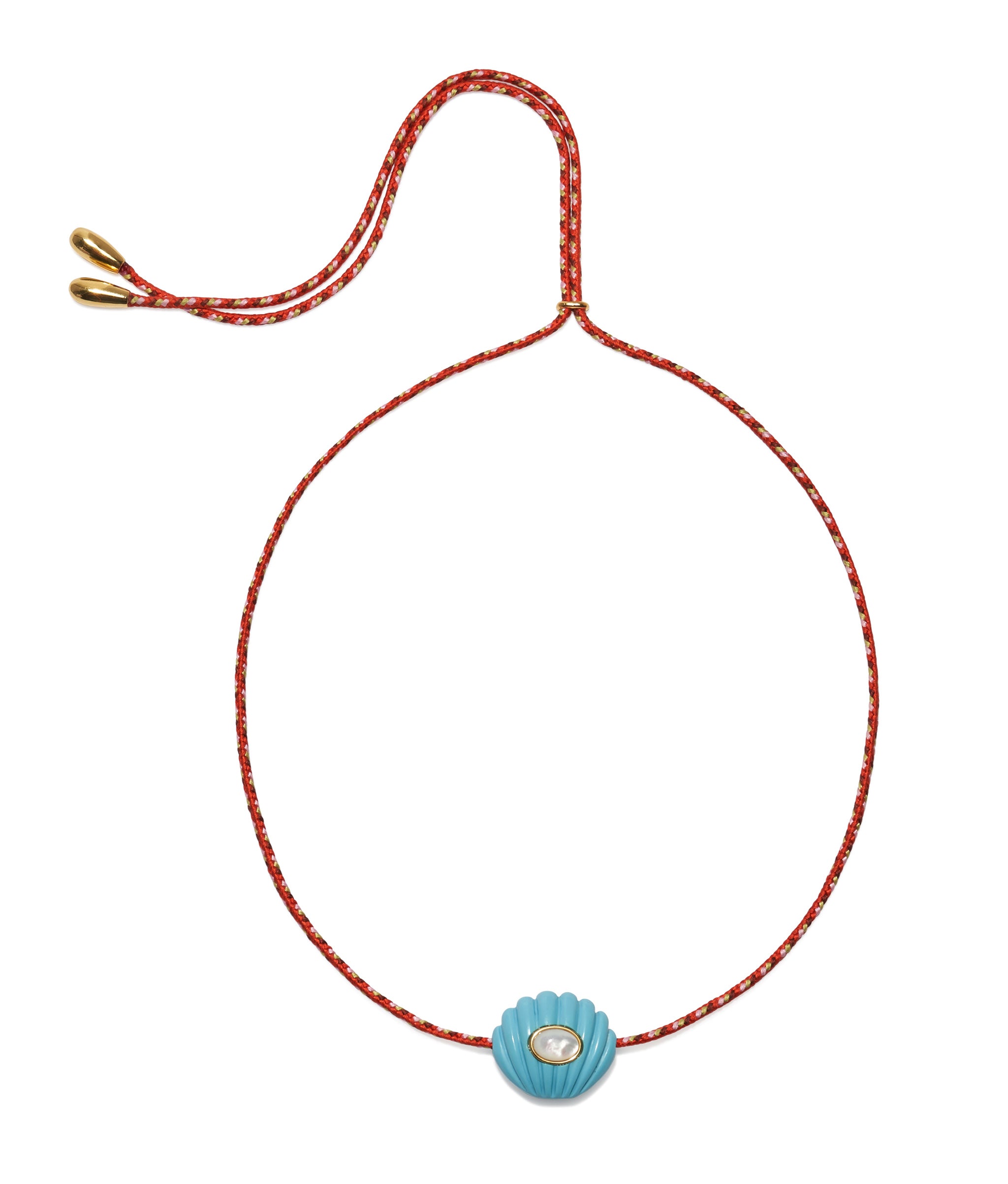 Kai Necklace in Red Hot