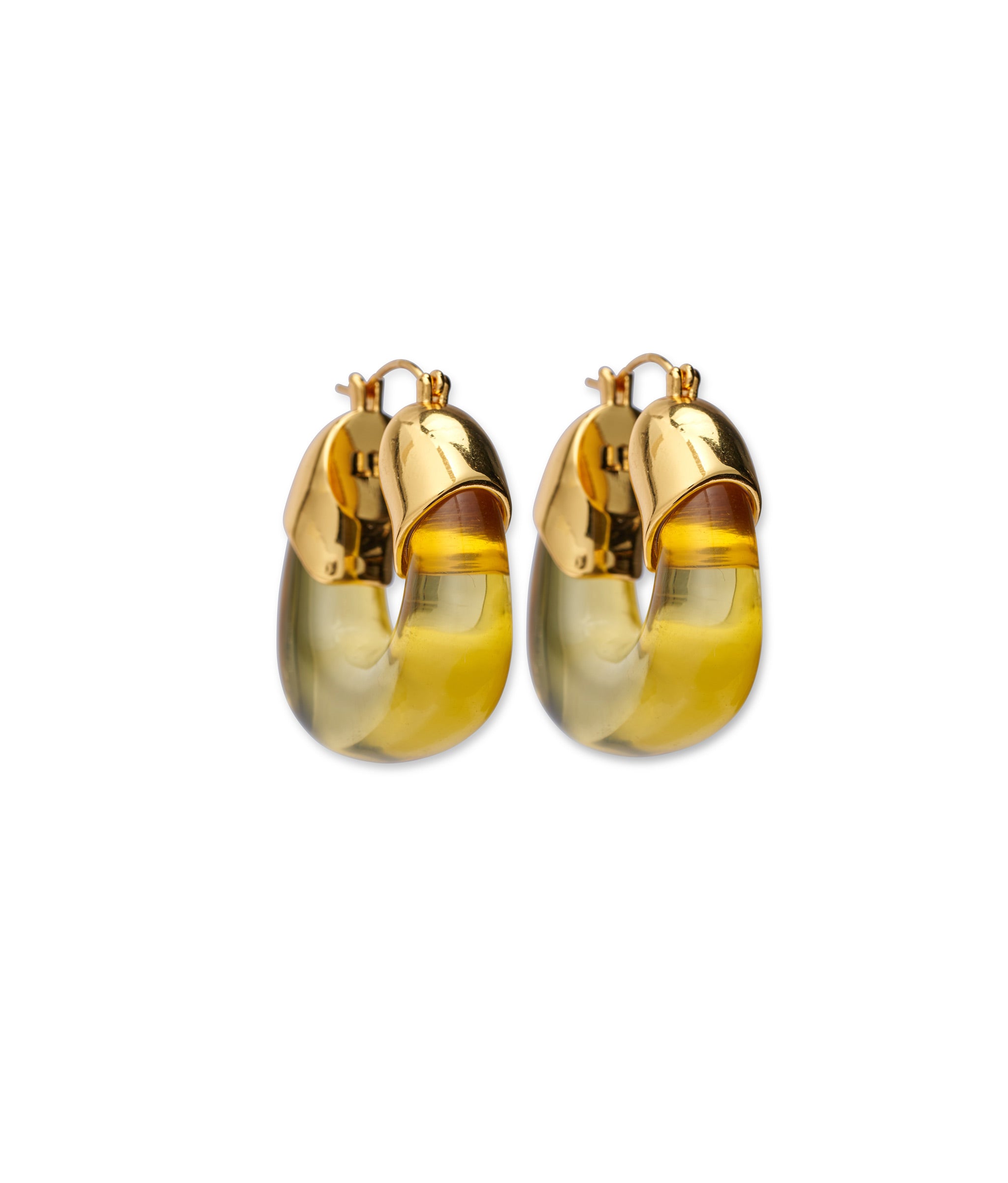 Orecchini A Cerchio Doppio Oro Lia Sophia – Modello Traforato Hoopla/Top Notch, Nuovi Con Etichette
