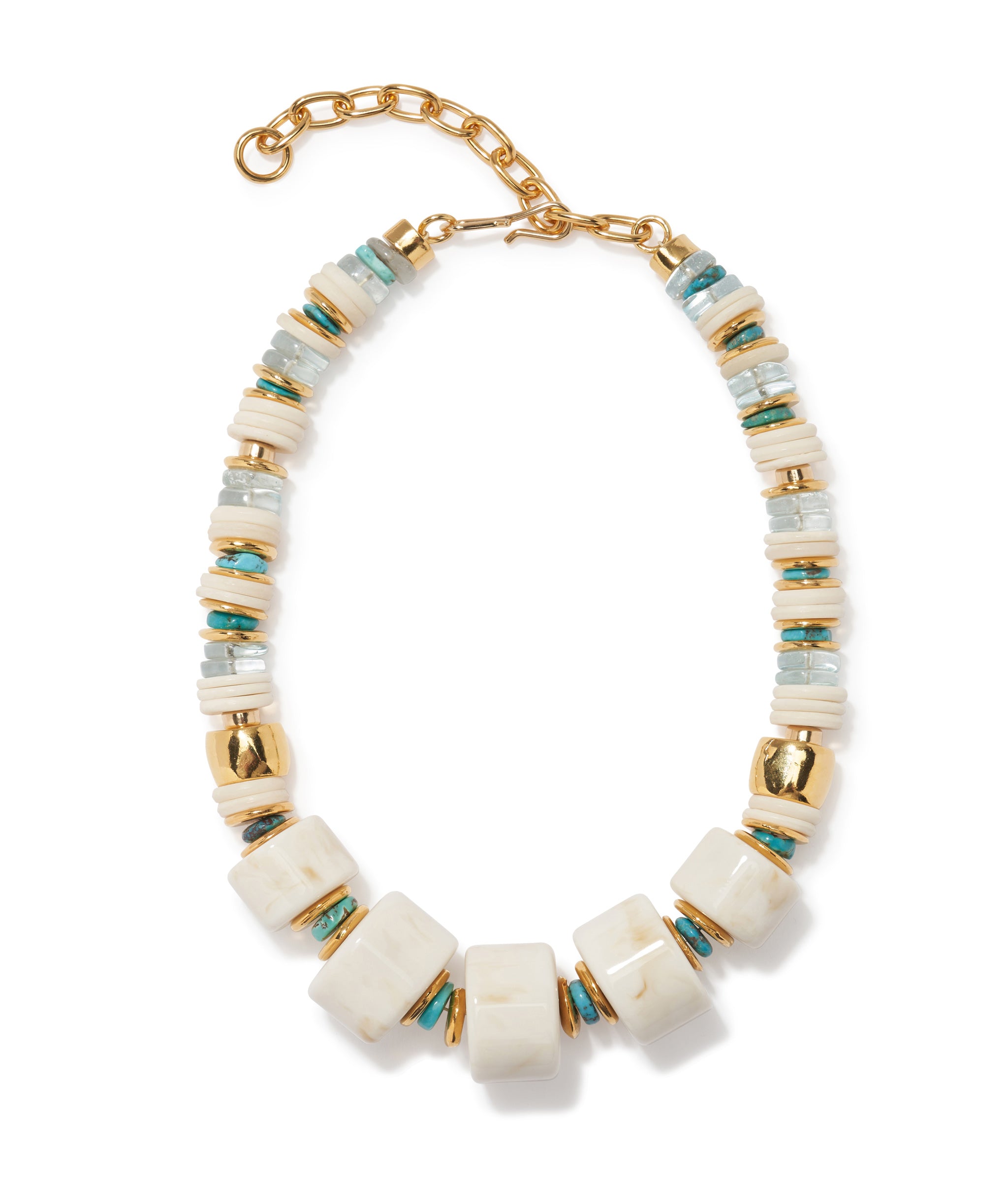 Granada Necklace in Blanco