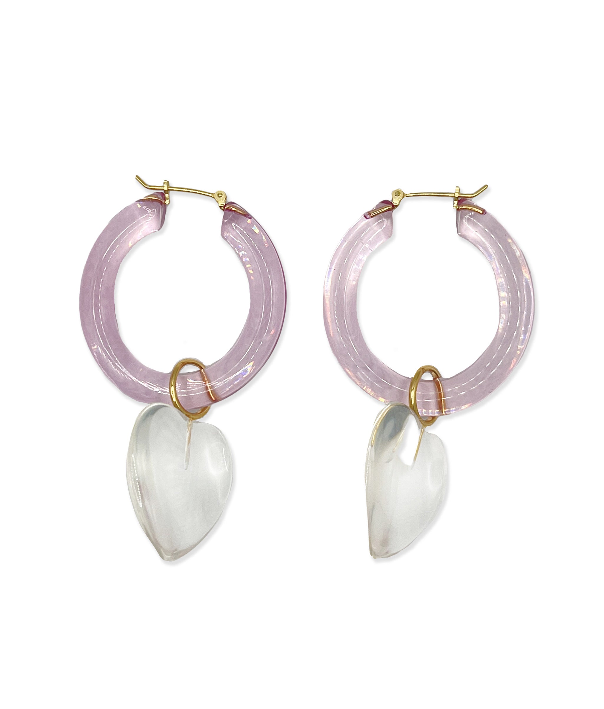Spritz Hoops in Pink