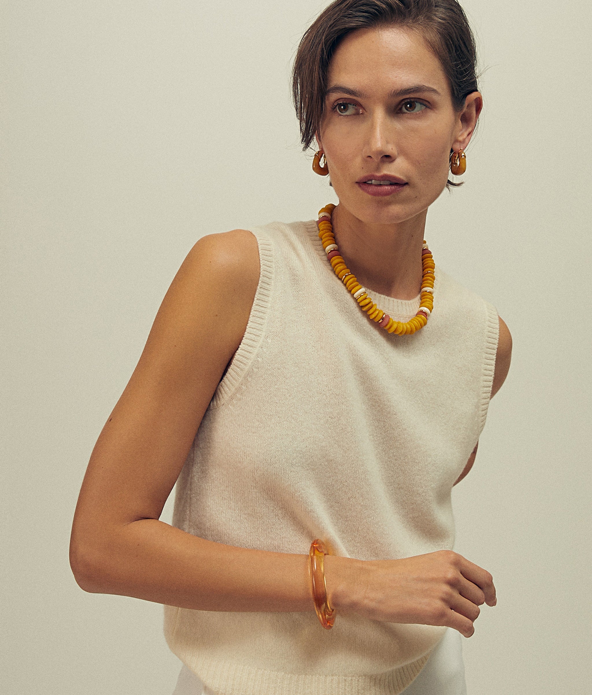Ridge Cuff in Marigold