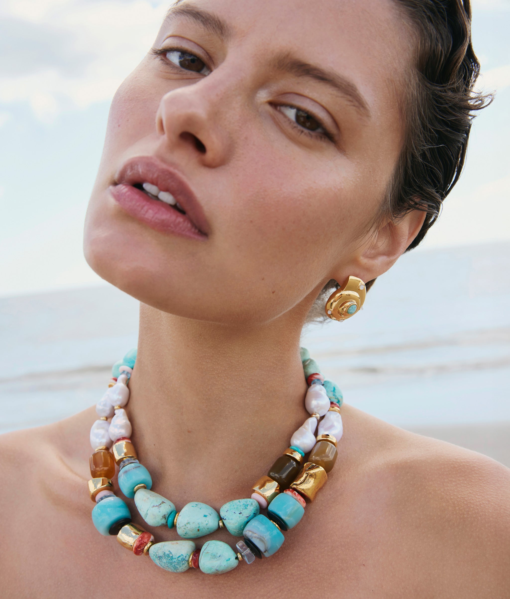 Ariel Necklace in Riviera