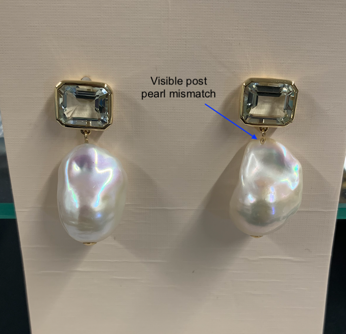 Juno Earrings in Green Amethyst
