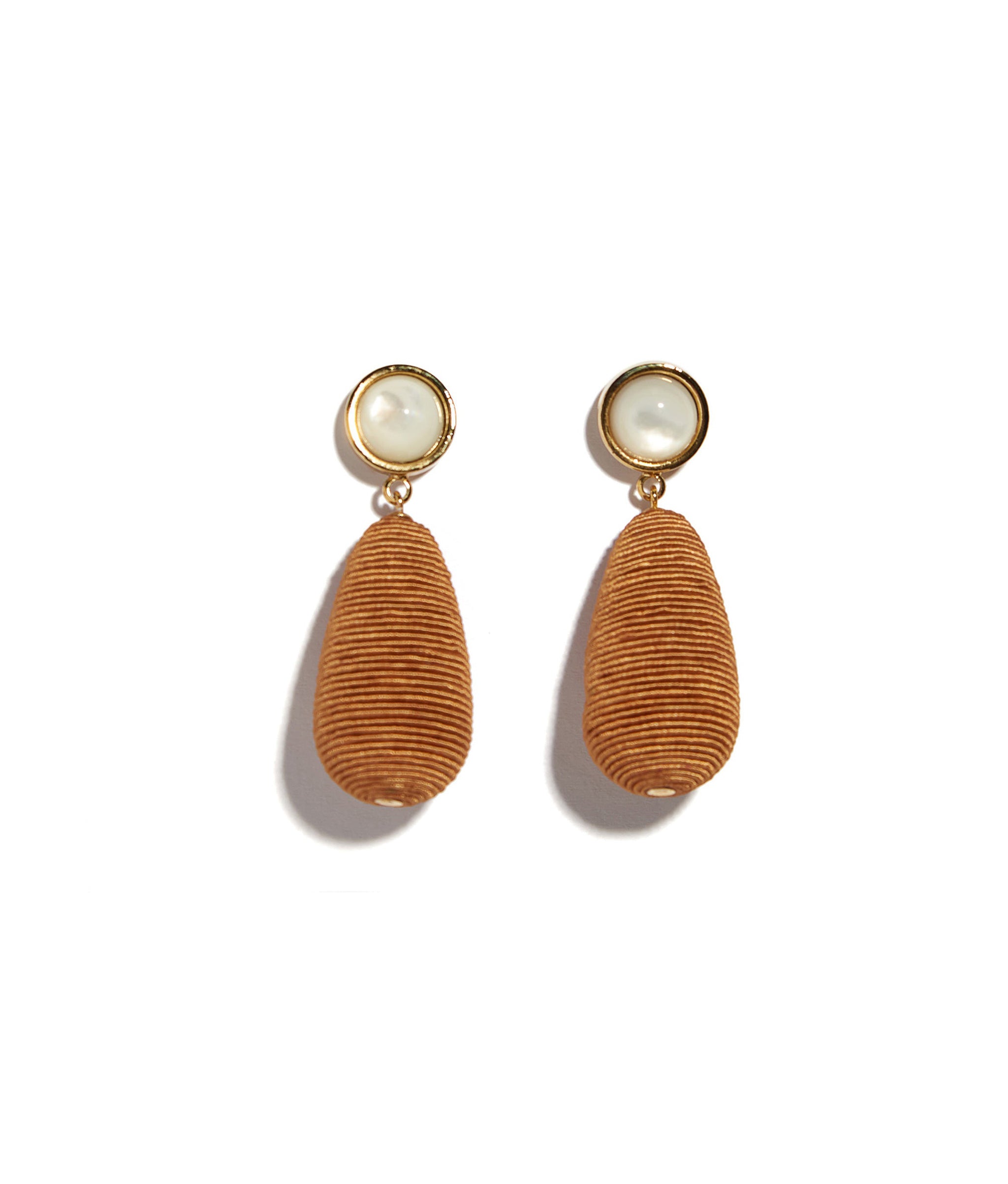 Terra Cotta Drop Earrings