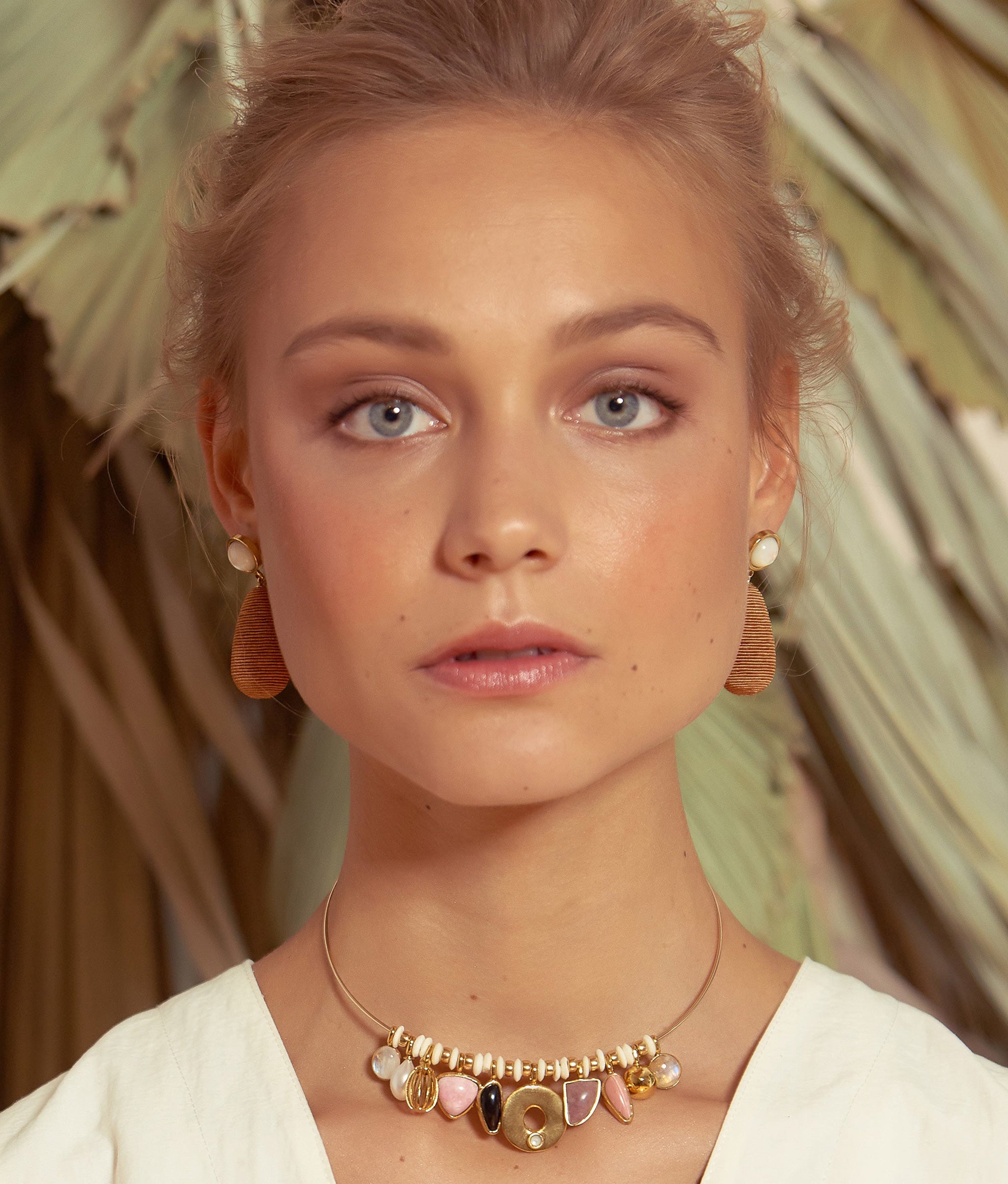 Terra Cotta Drop Earrings