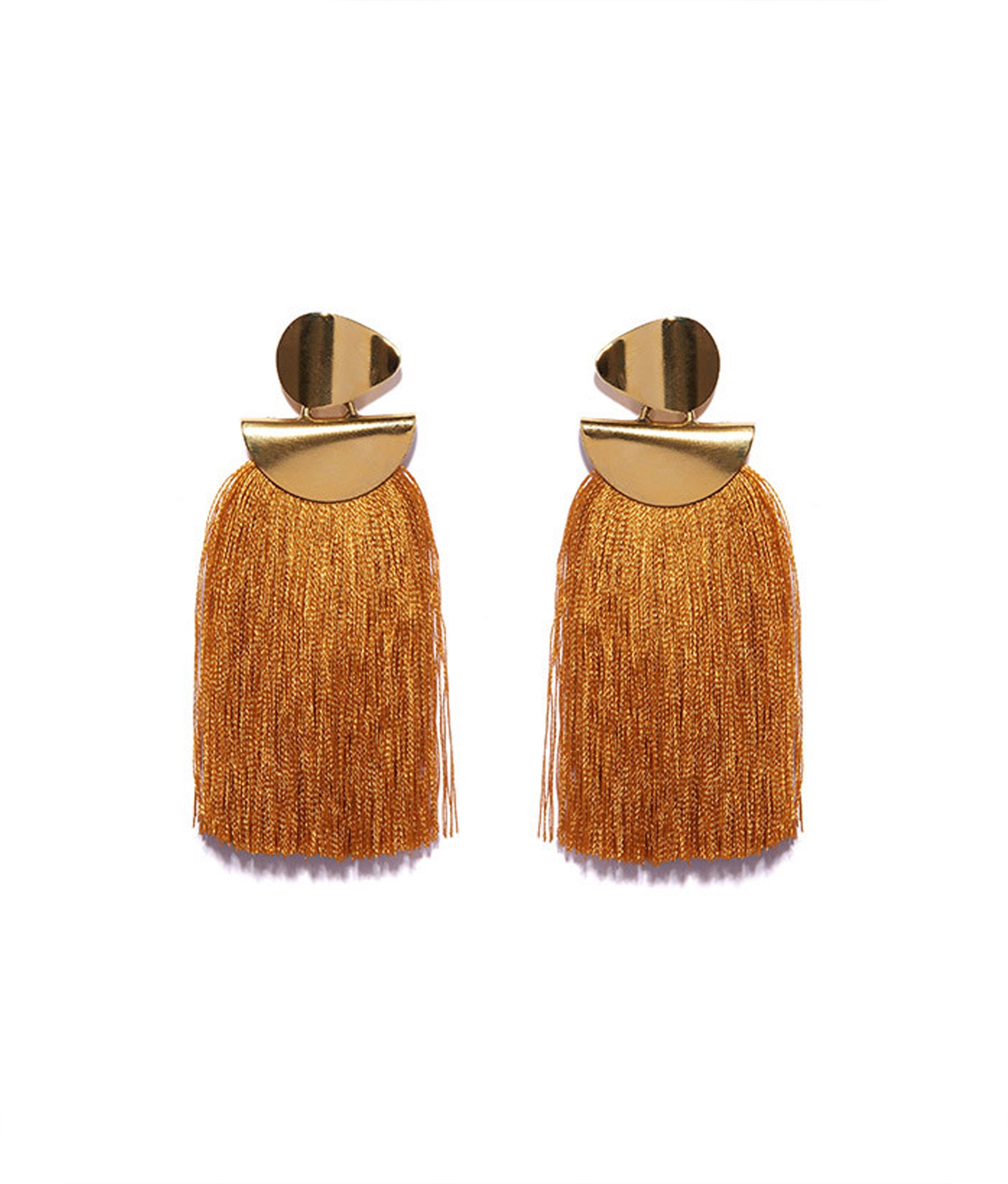 Topaz Crater Earrings