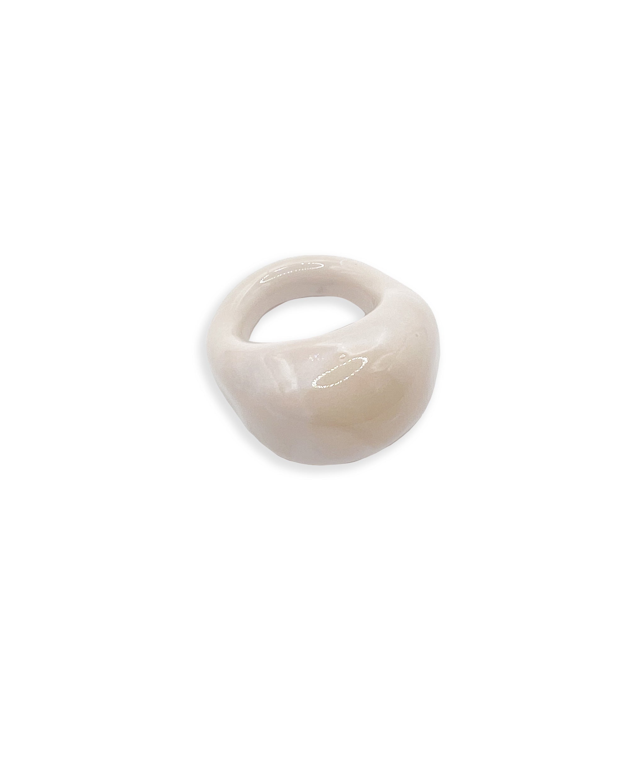 Glass Ring in Marble