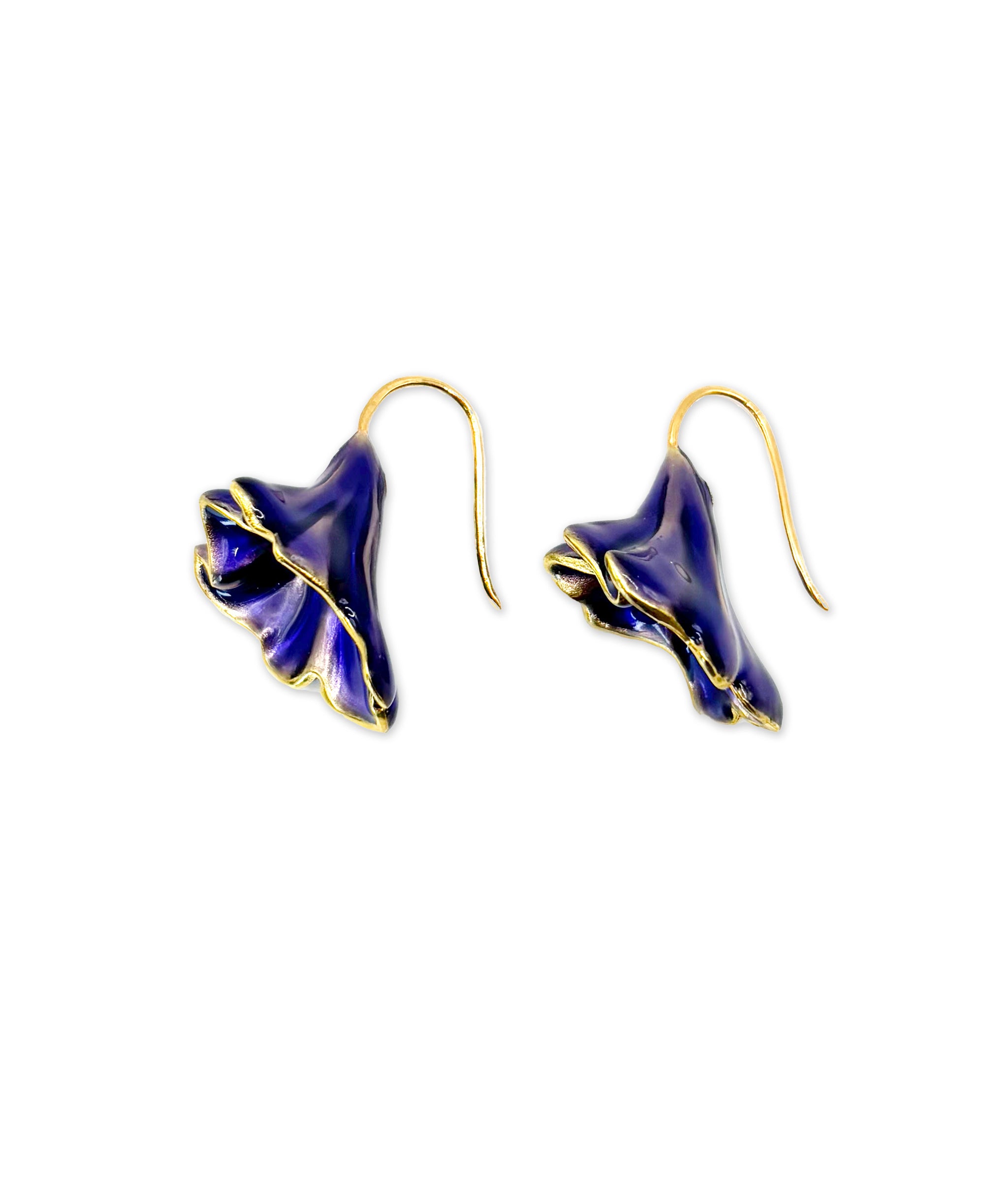 Trumpet Flower Earrings I