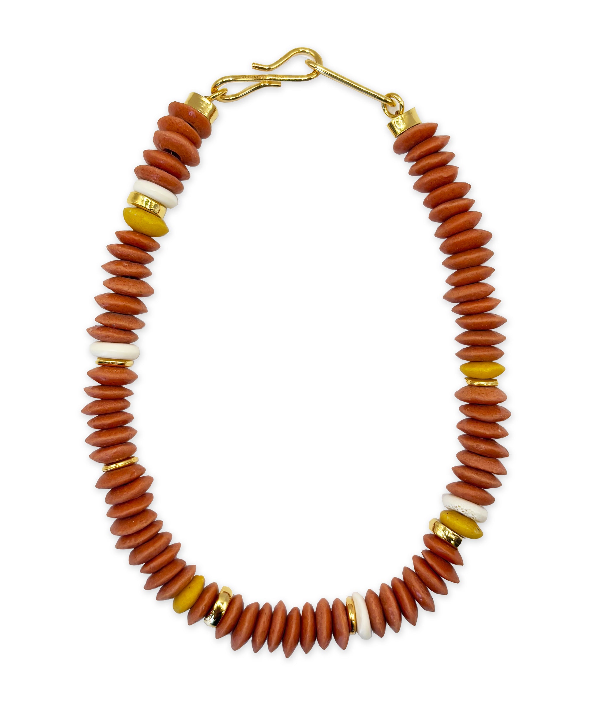 Laguna Necklace in Clementine
