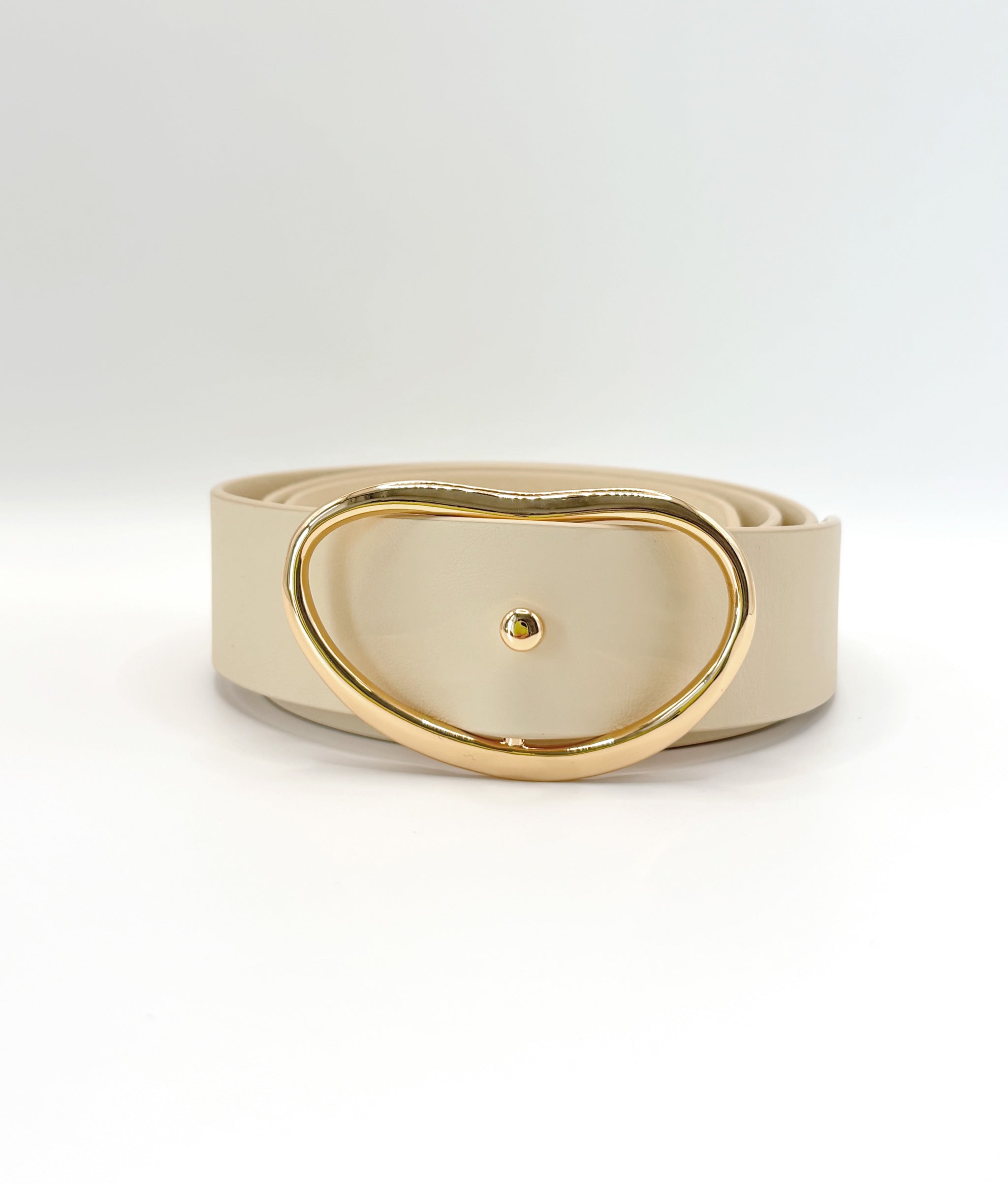 Wide Georgia Belt in Butter