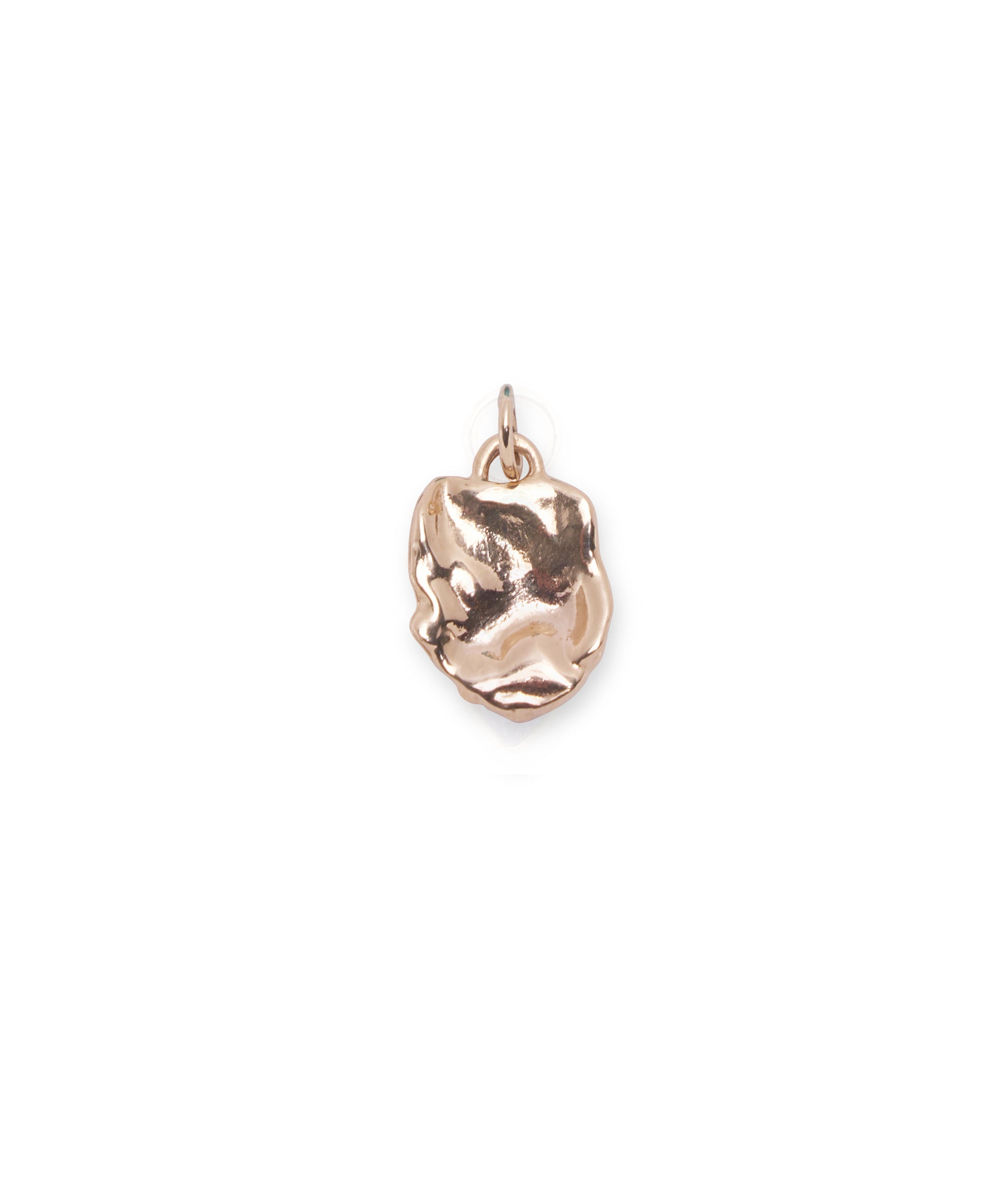 Solid 14K Wafer Necklace Charm. A solid 14k gold wafer charm.