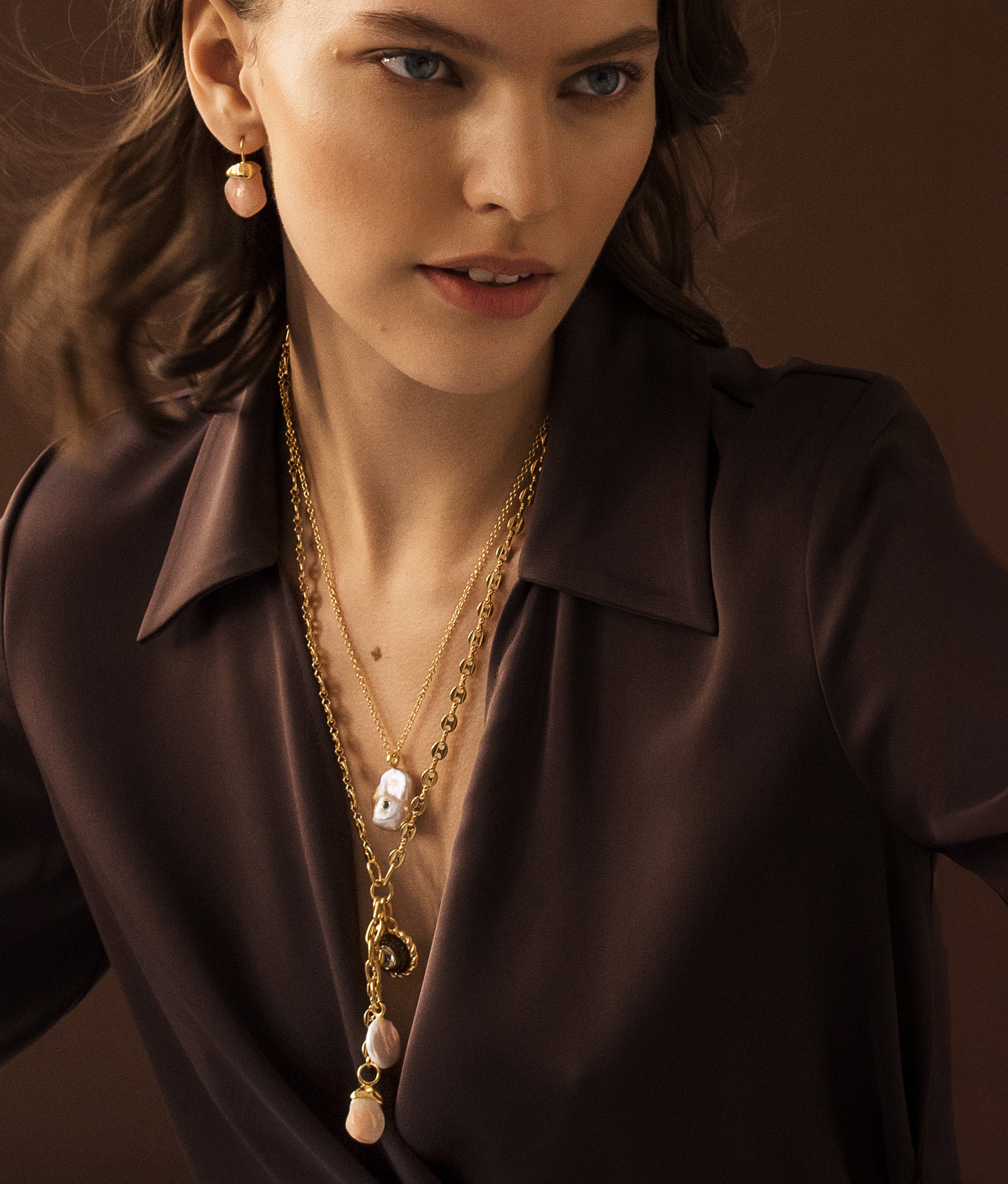 Anchor Lariat Necklace