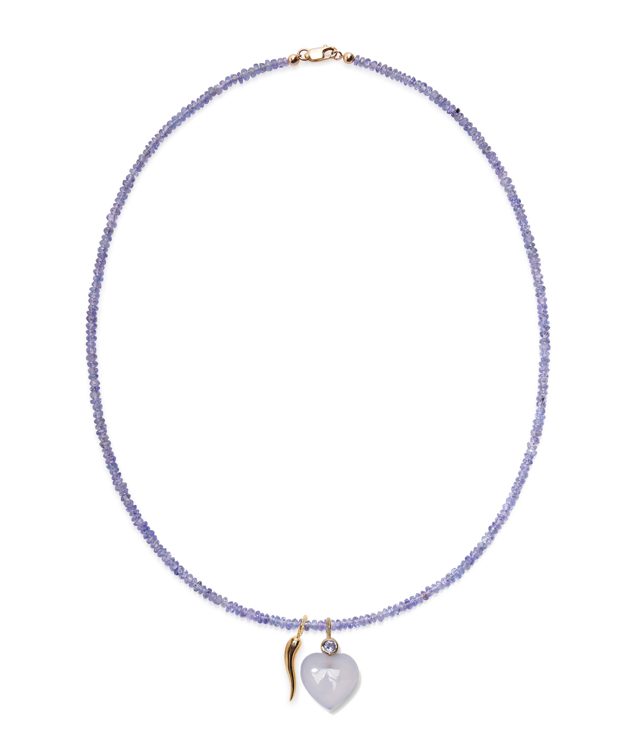 Fine Mood Charm Necklace in Tanzanite Crush