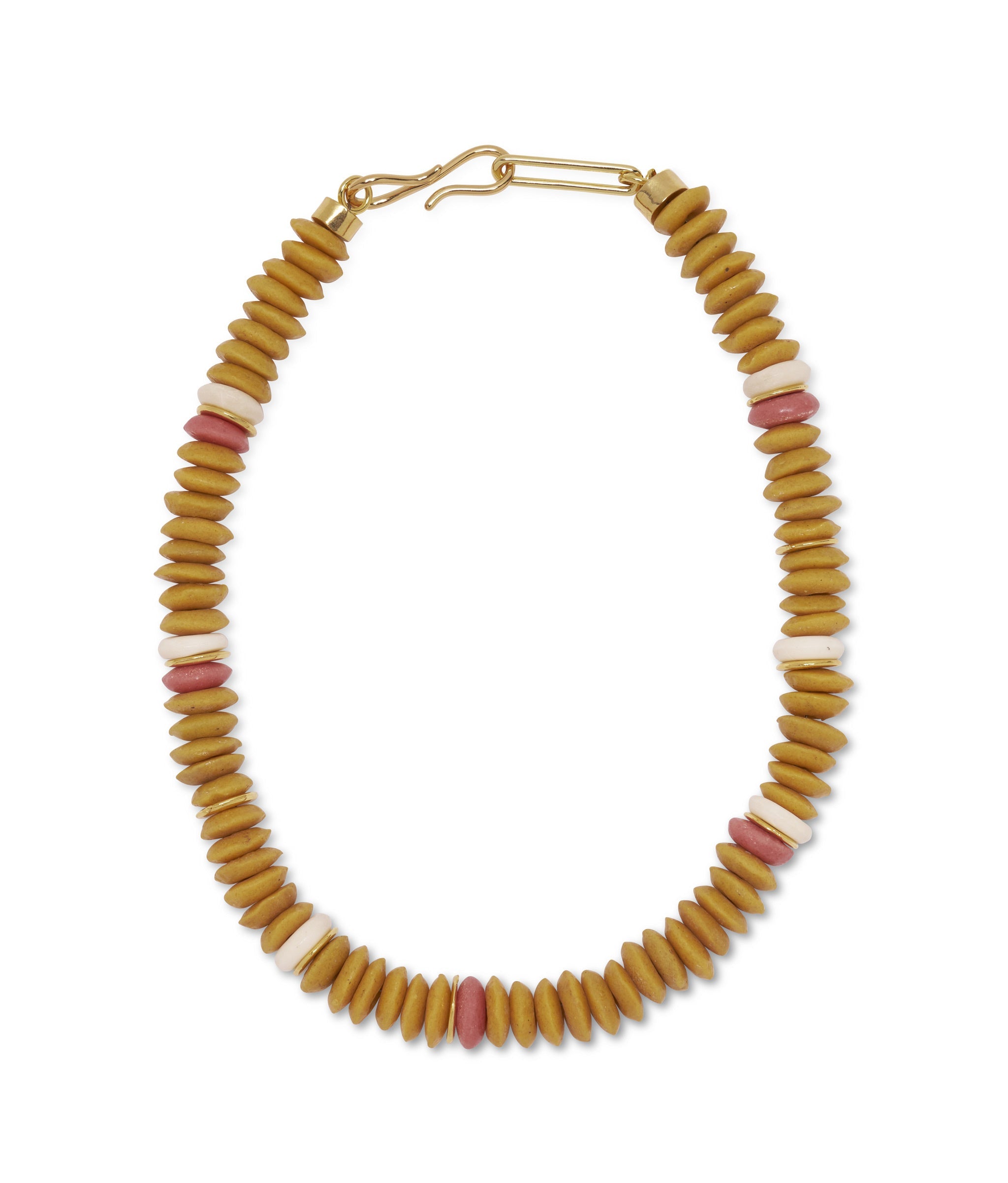 Laguna Neckace in Mustard