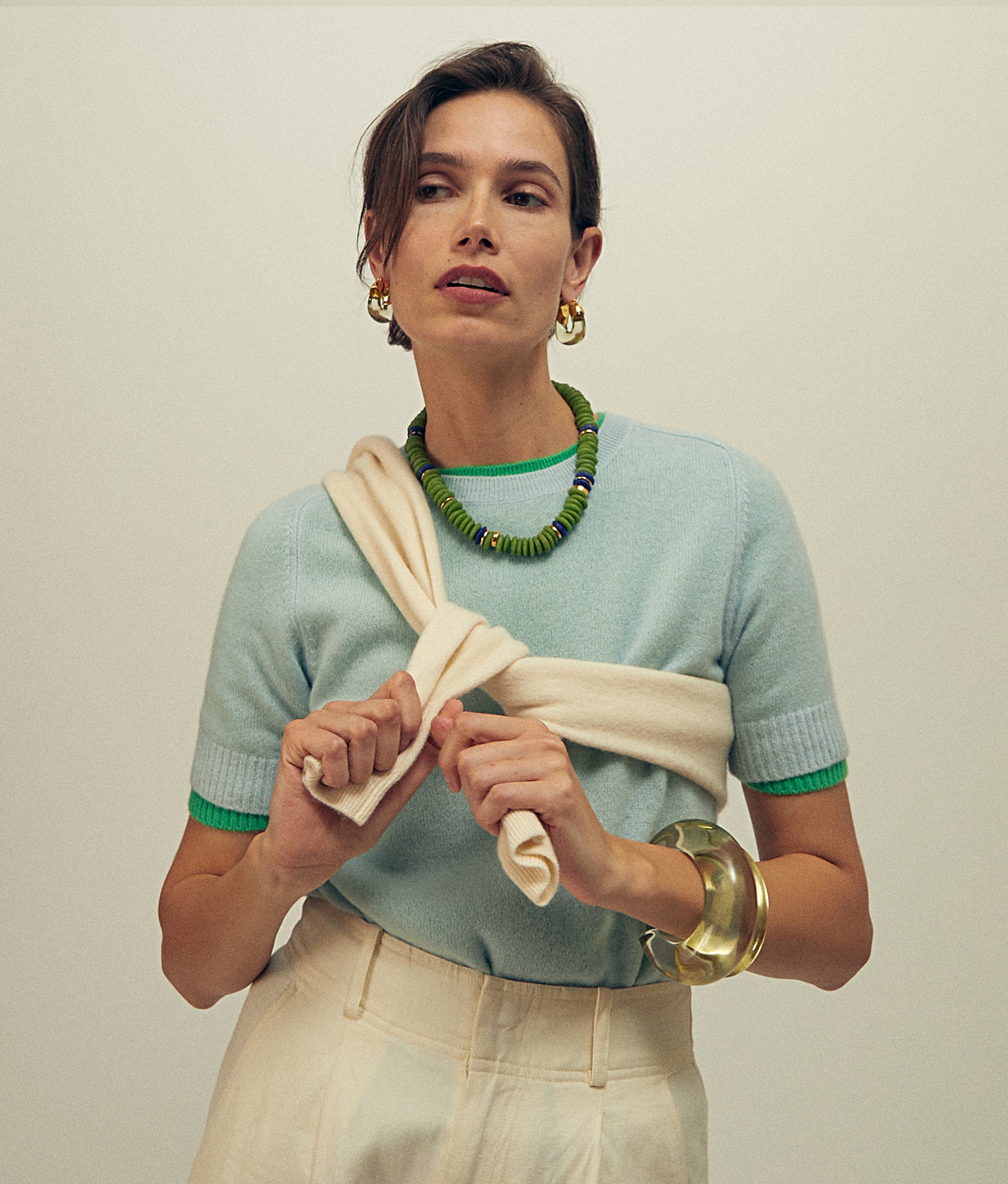 Laguna Necklace in Pistachio