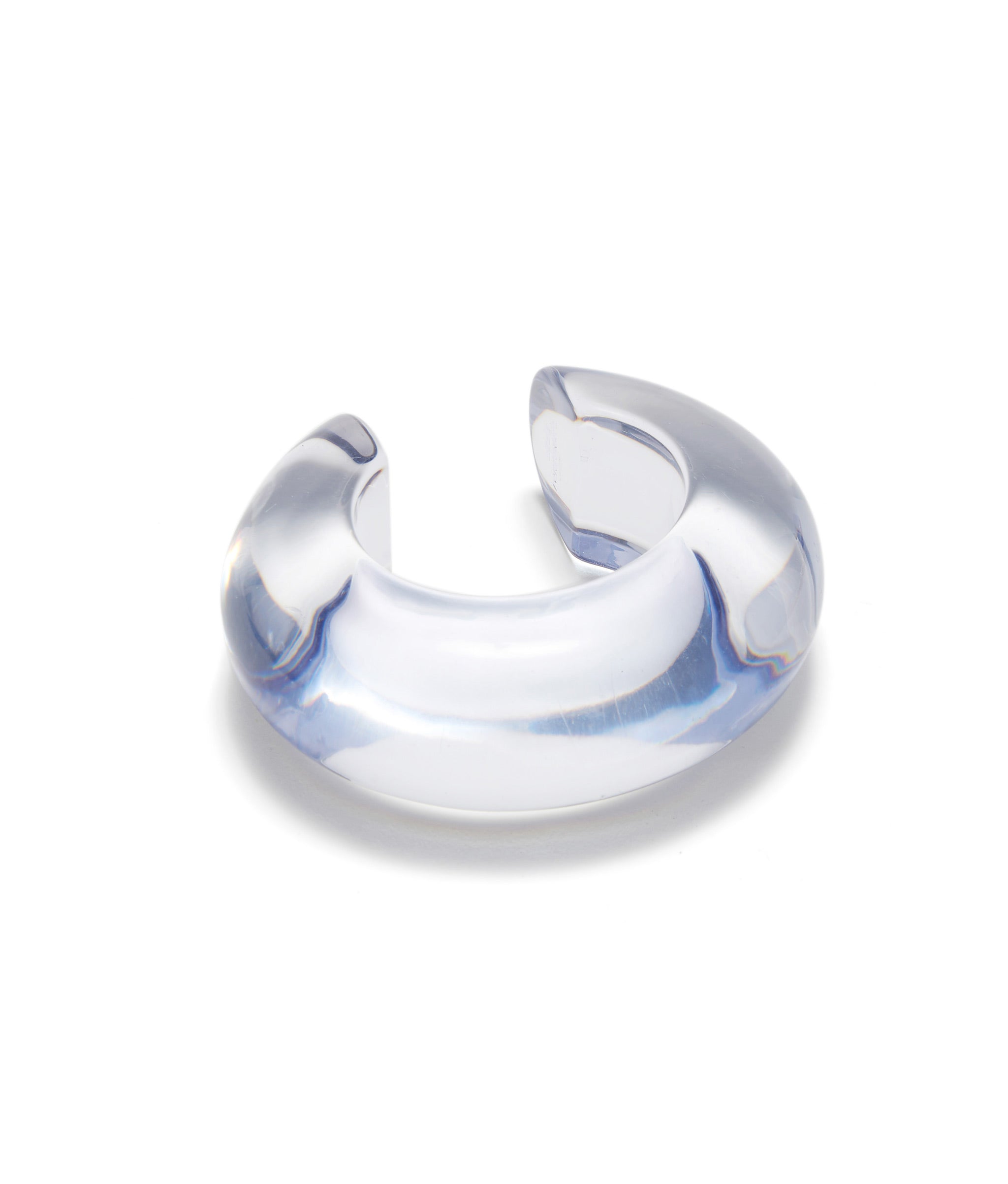 Arc Cuff in Clear