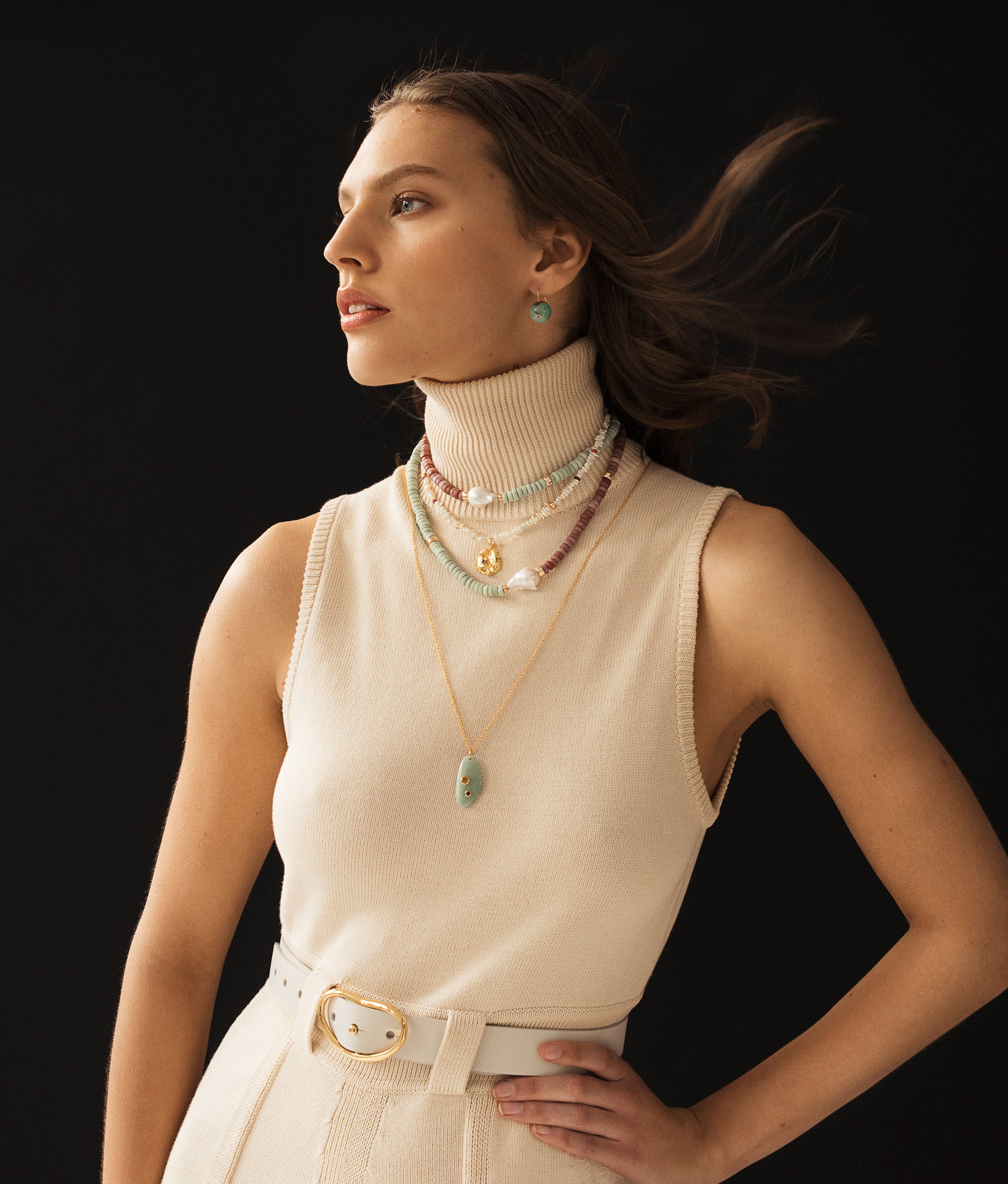 Ceremony Necklace in Dew