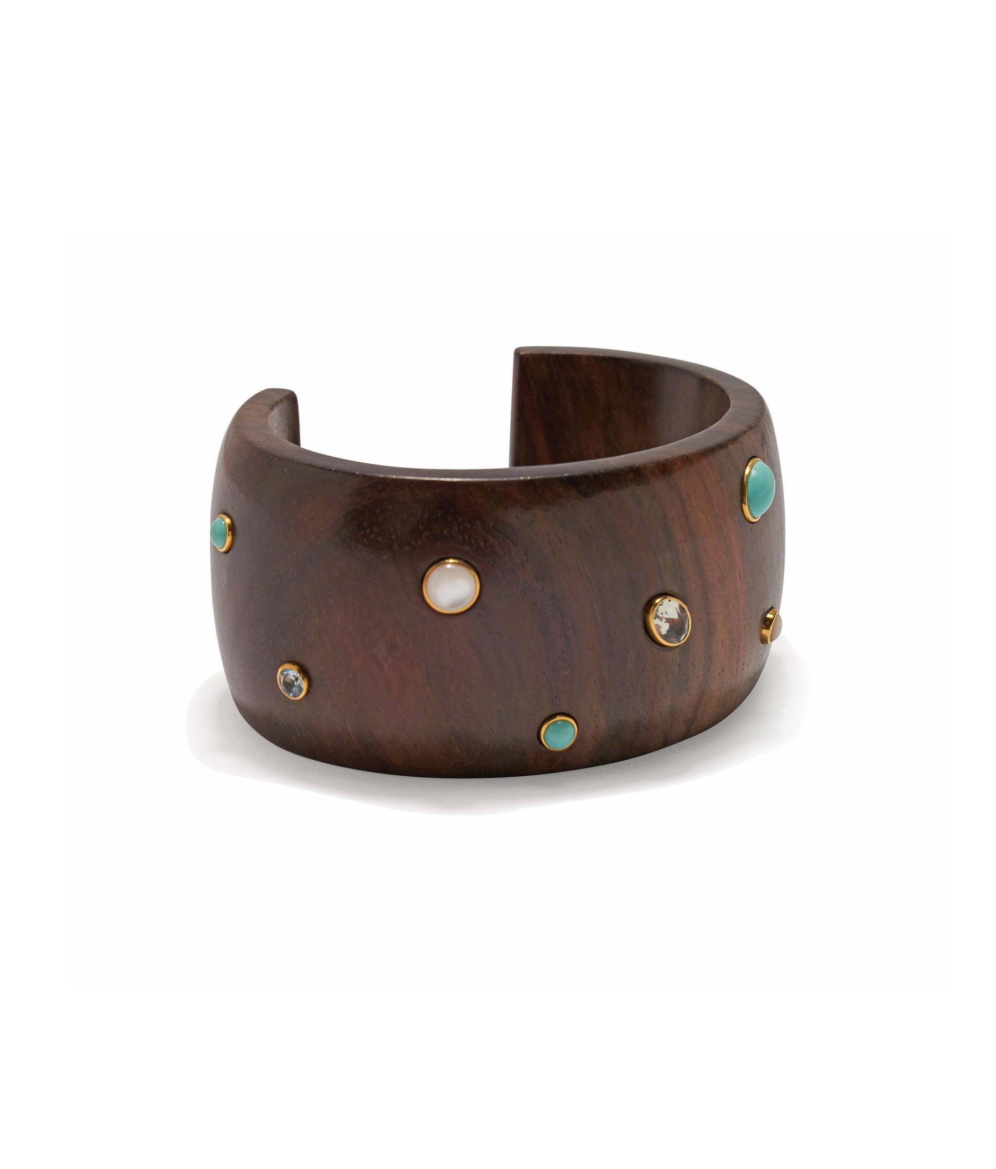 Cara Cuff in Dotted Acacia
