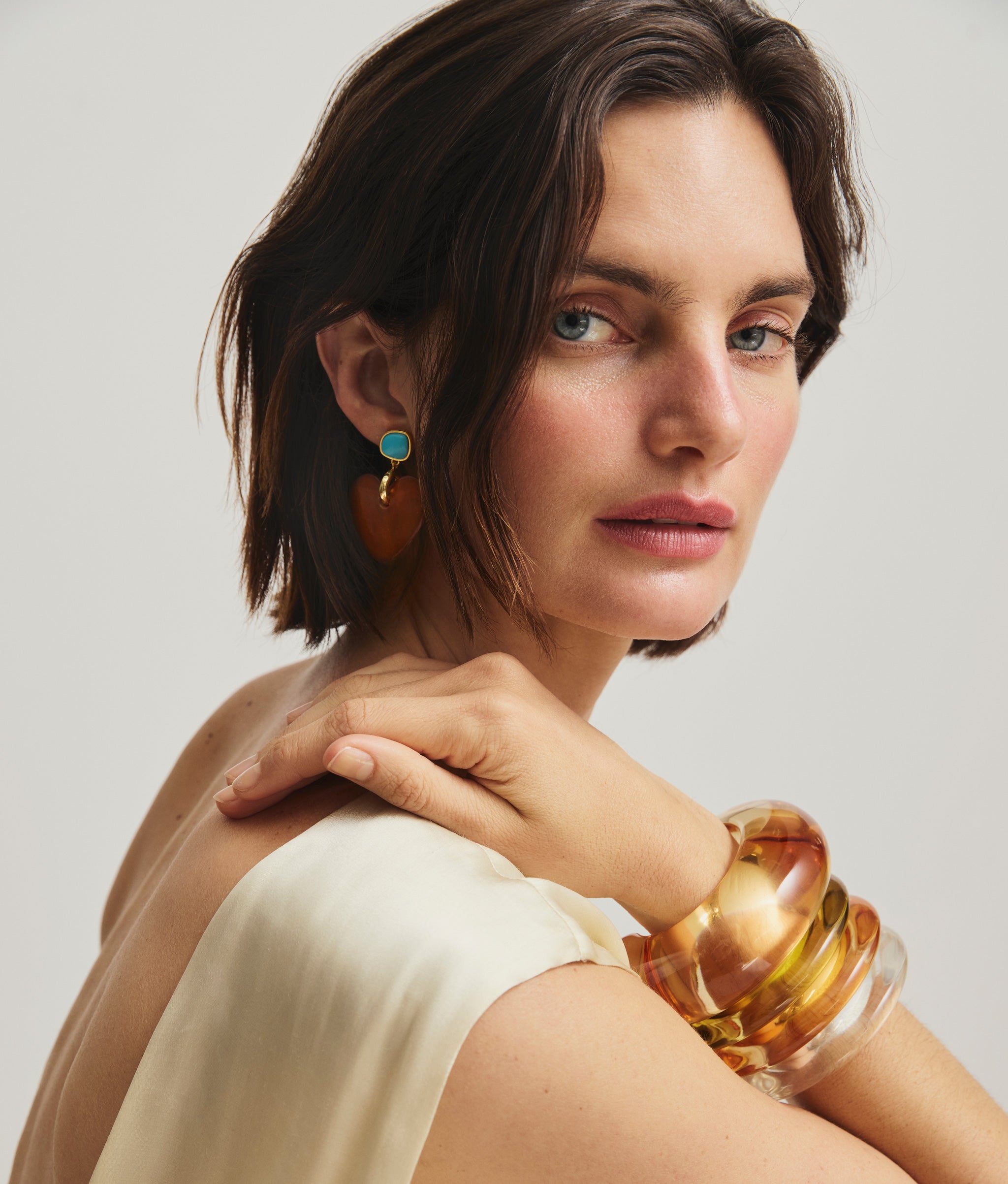 Ridge Cuff in Marigold