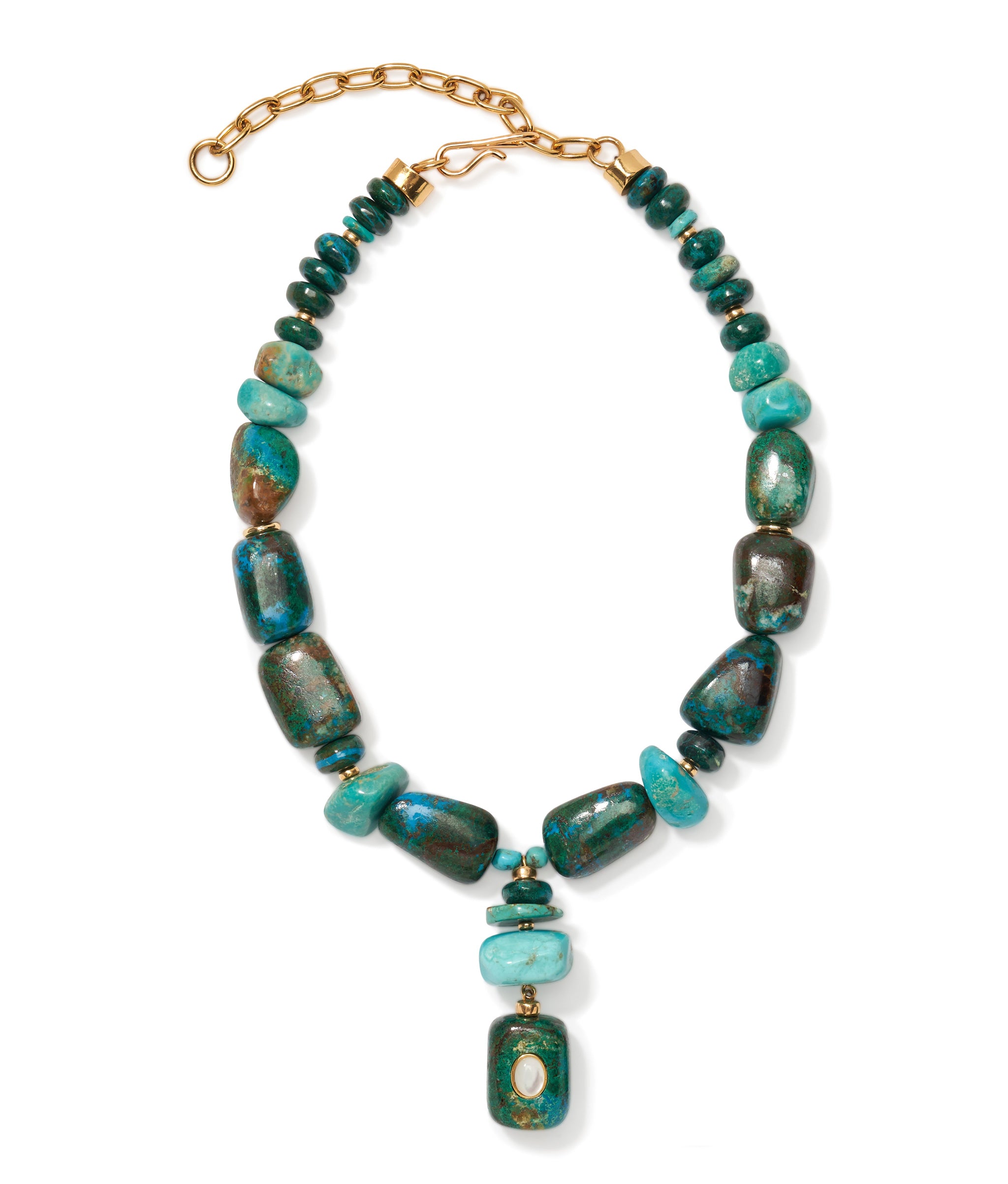 Andamento Necklace in Turquoise