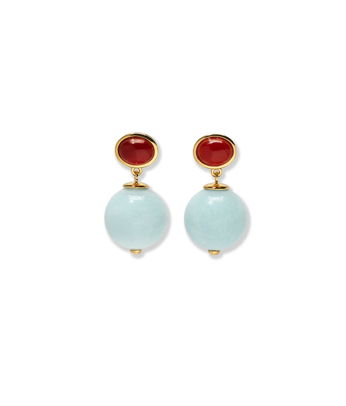 Umbria Earrings in Amazonite