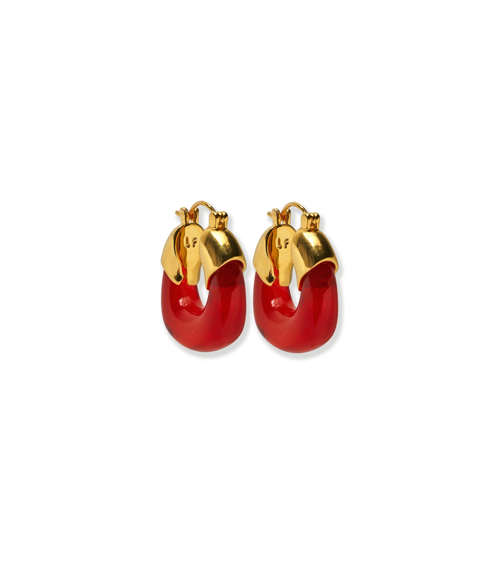 Mini Organic Hoops in Cherry