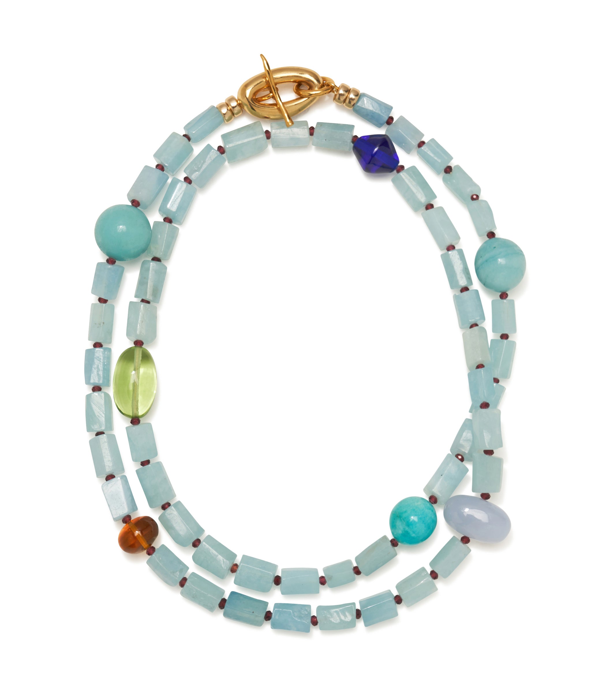 Circo Necklace in Blue Mist