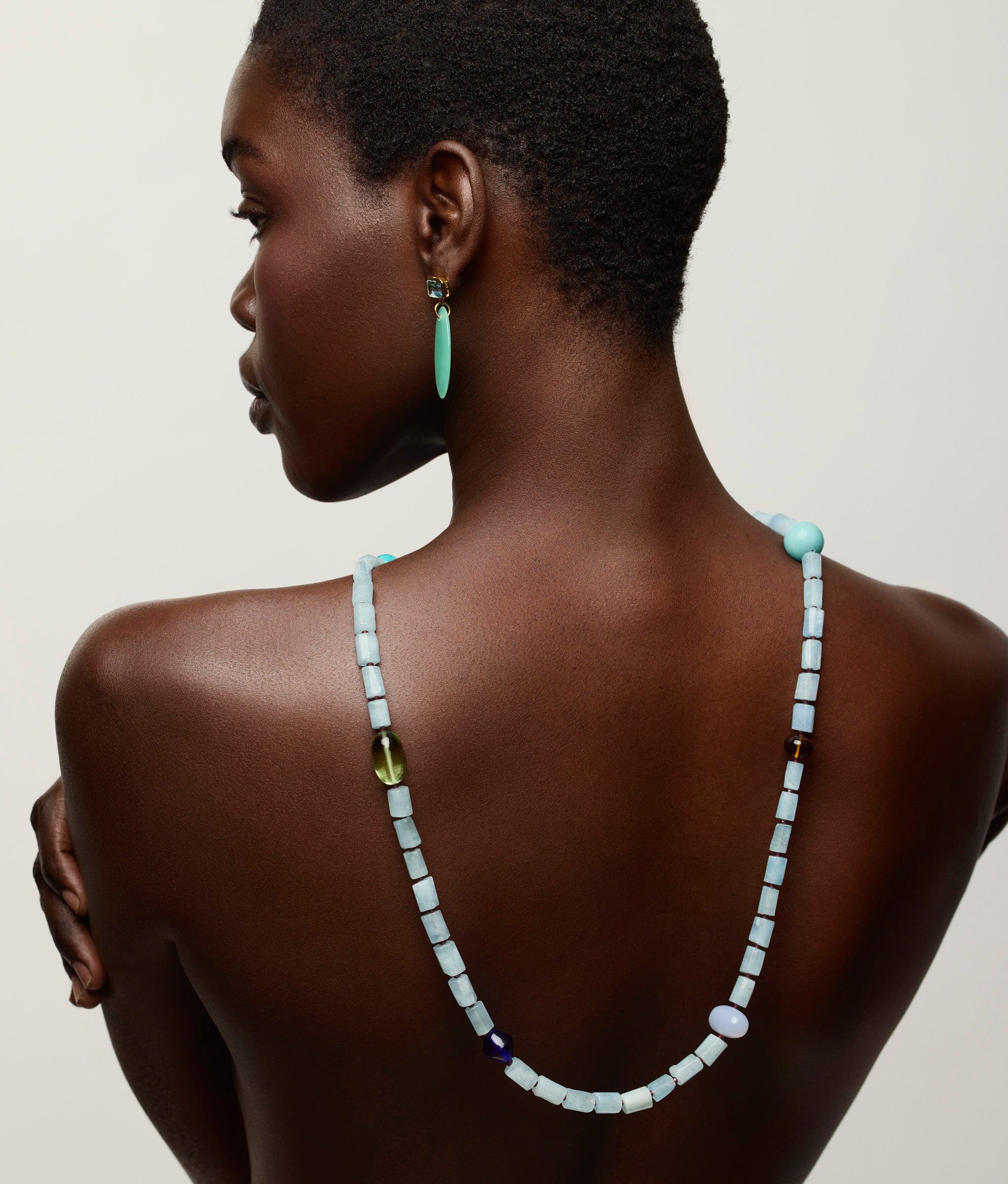 Circo Necklace in Blue Mist