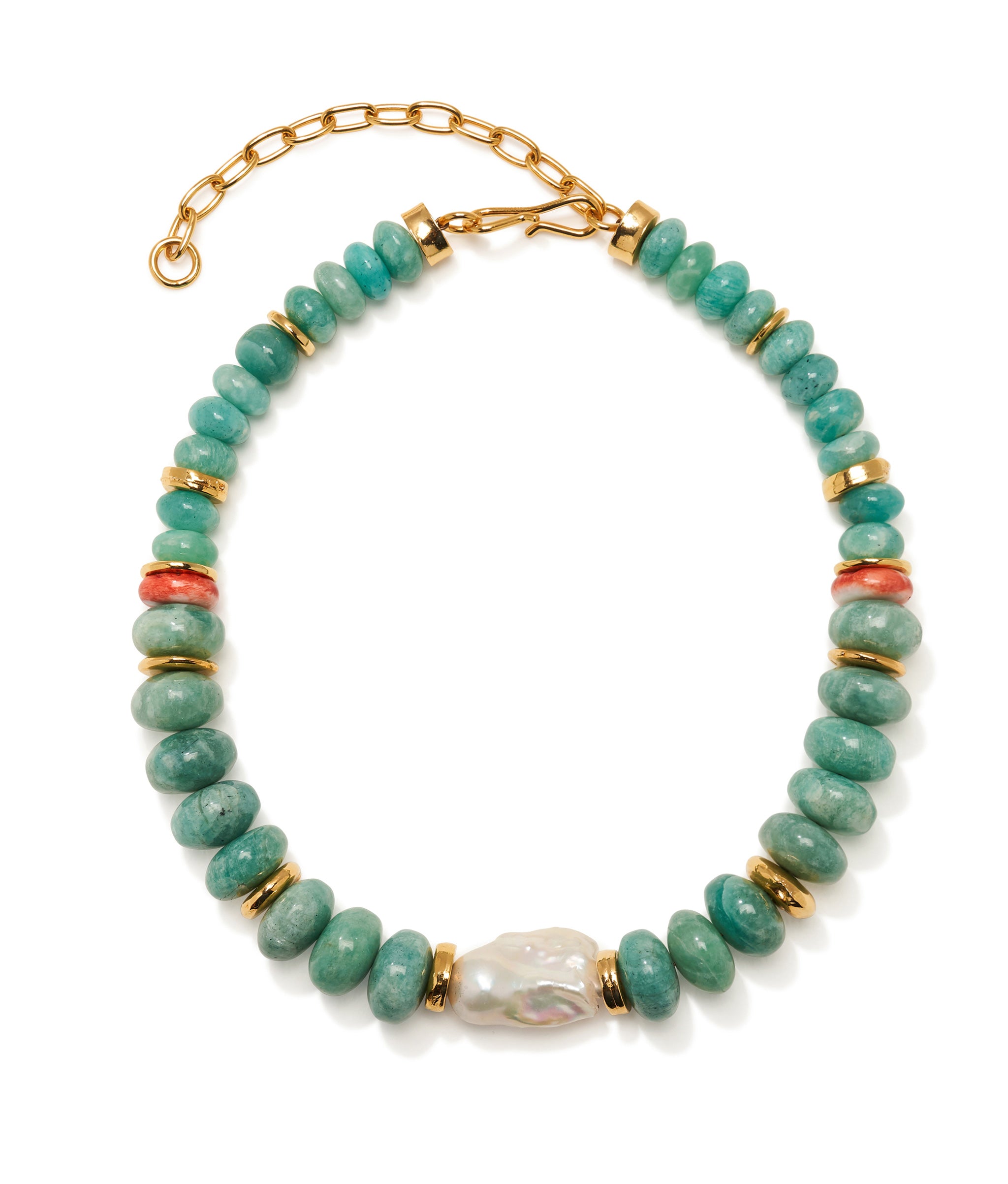 Provence Necklace in Garden Wave
