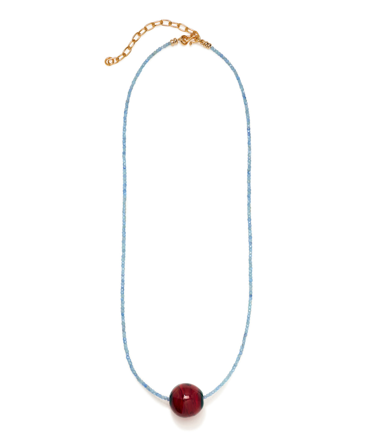 Callisto Necklace in Crimson