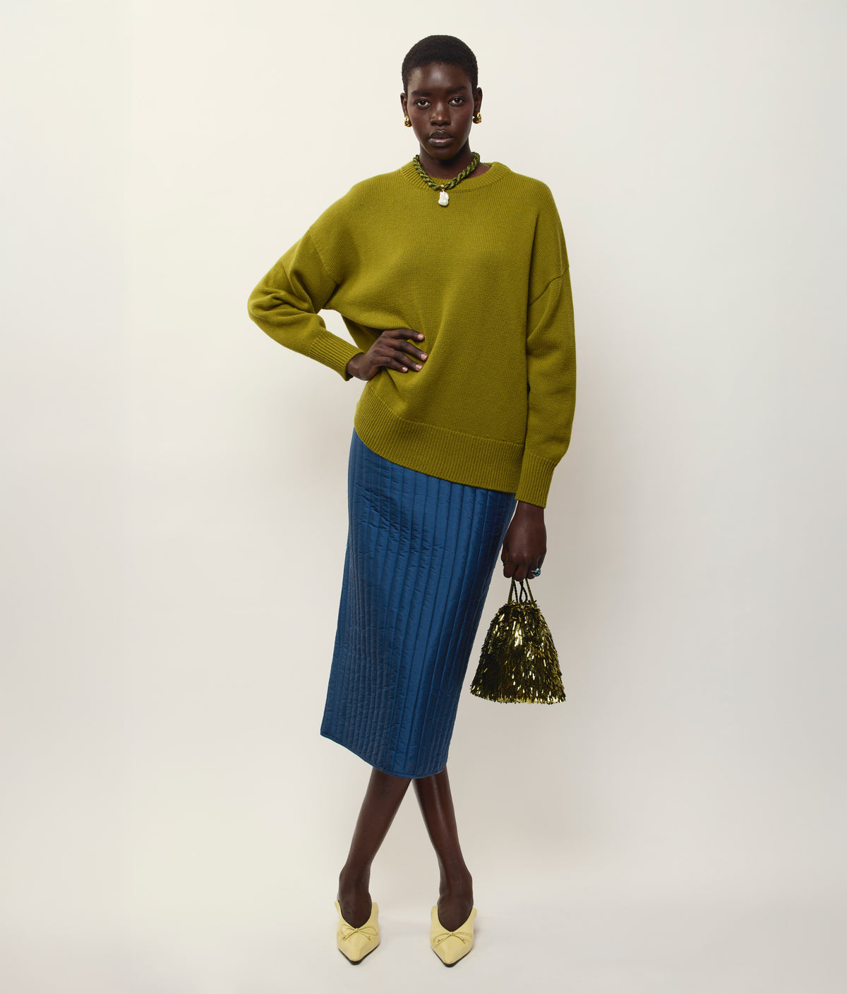 Gala Bag in Electric Moss
