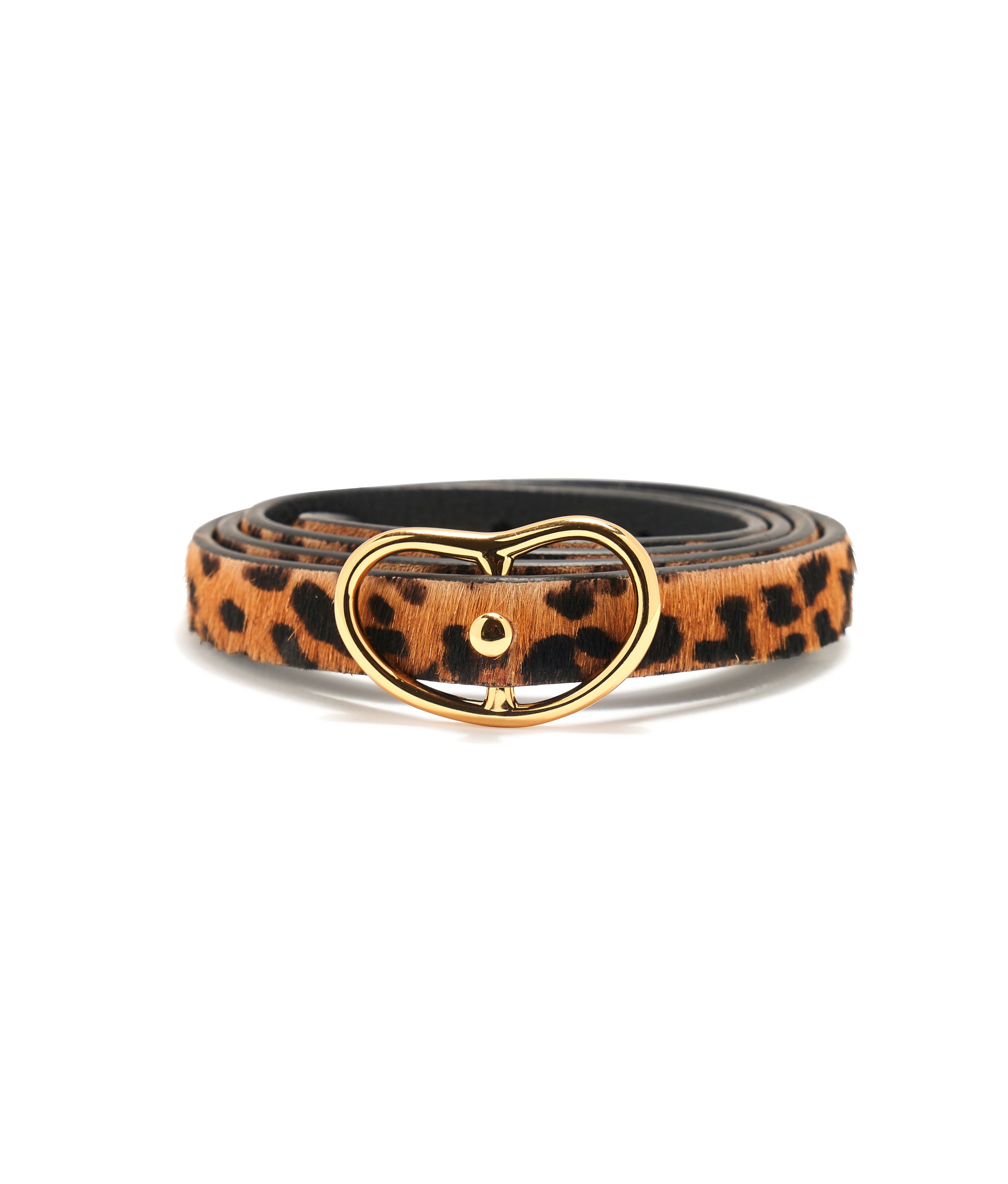 Skinny Georgia Belt in Cheetah