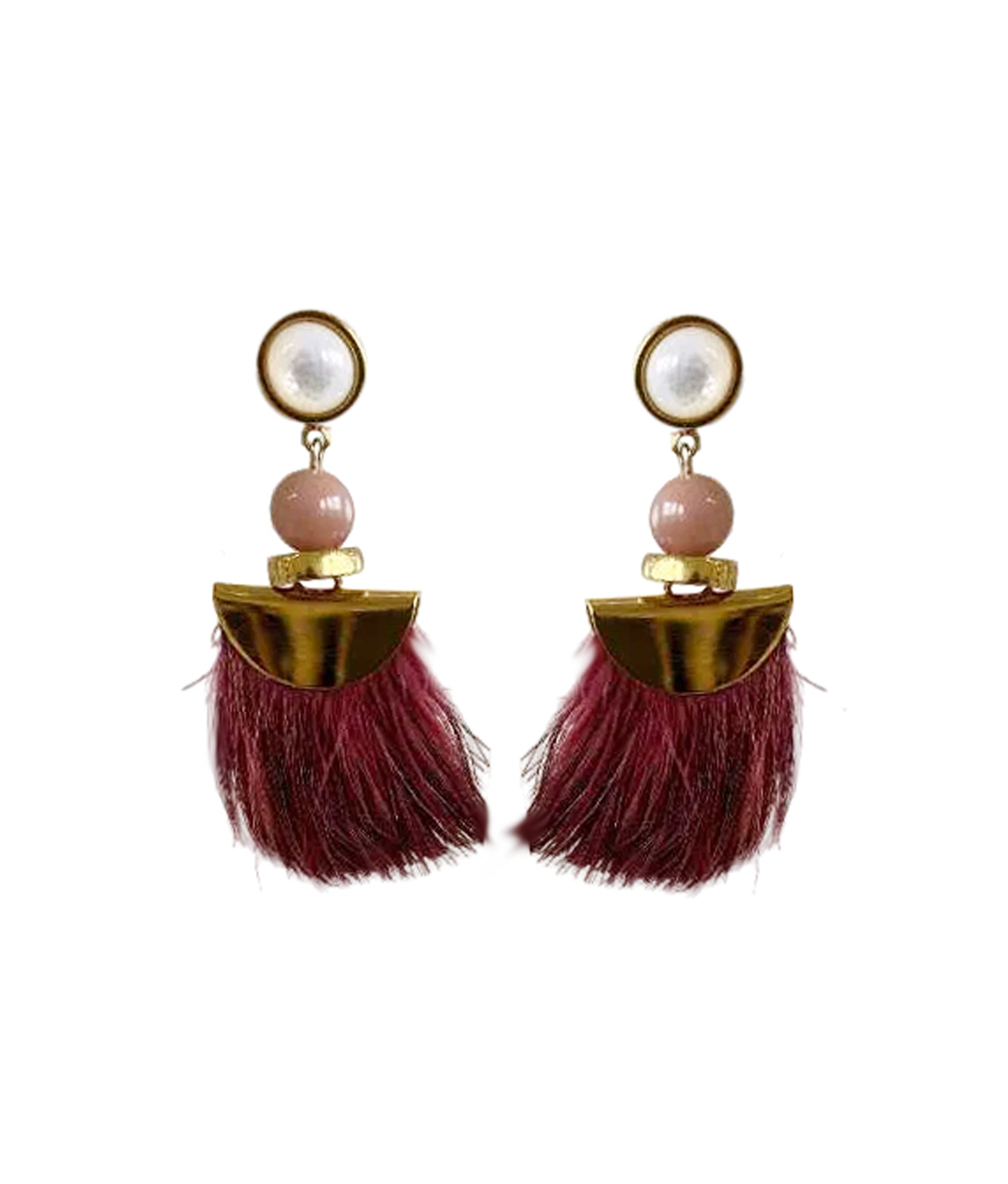 Parrot Earrings in Watermelon