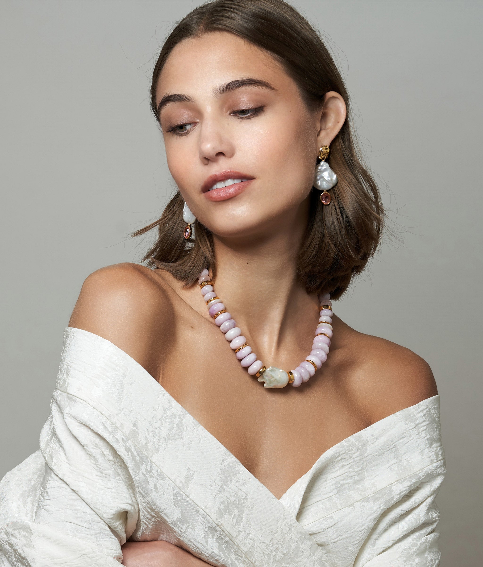Lovell Earrings in Rose