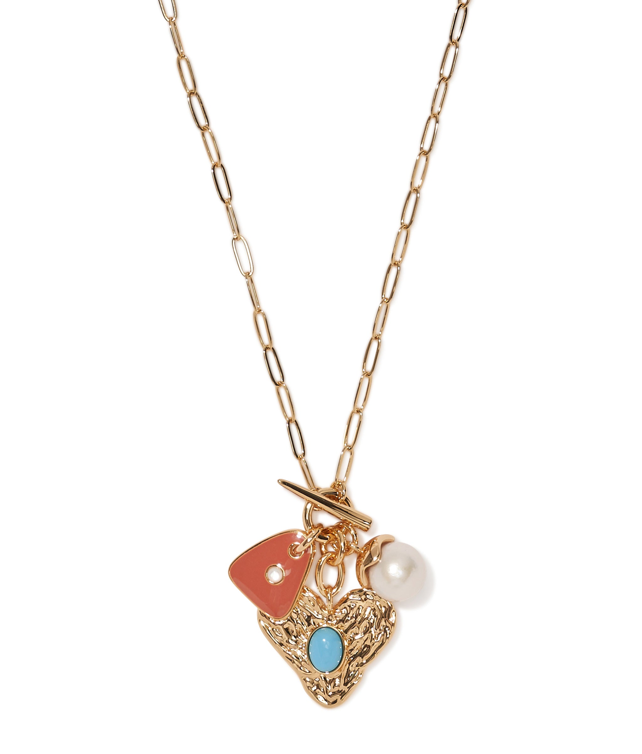 Treasure Heart Necklace in Tropic