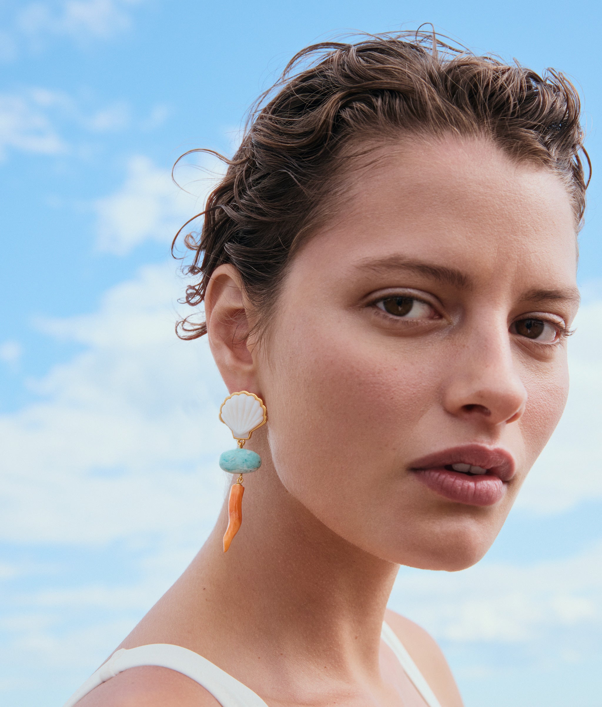Luna Drop Earrings